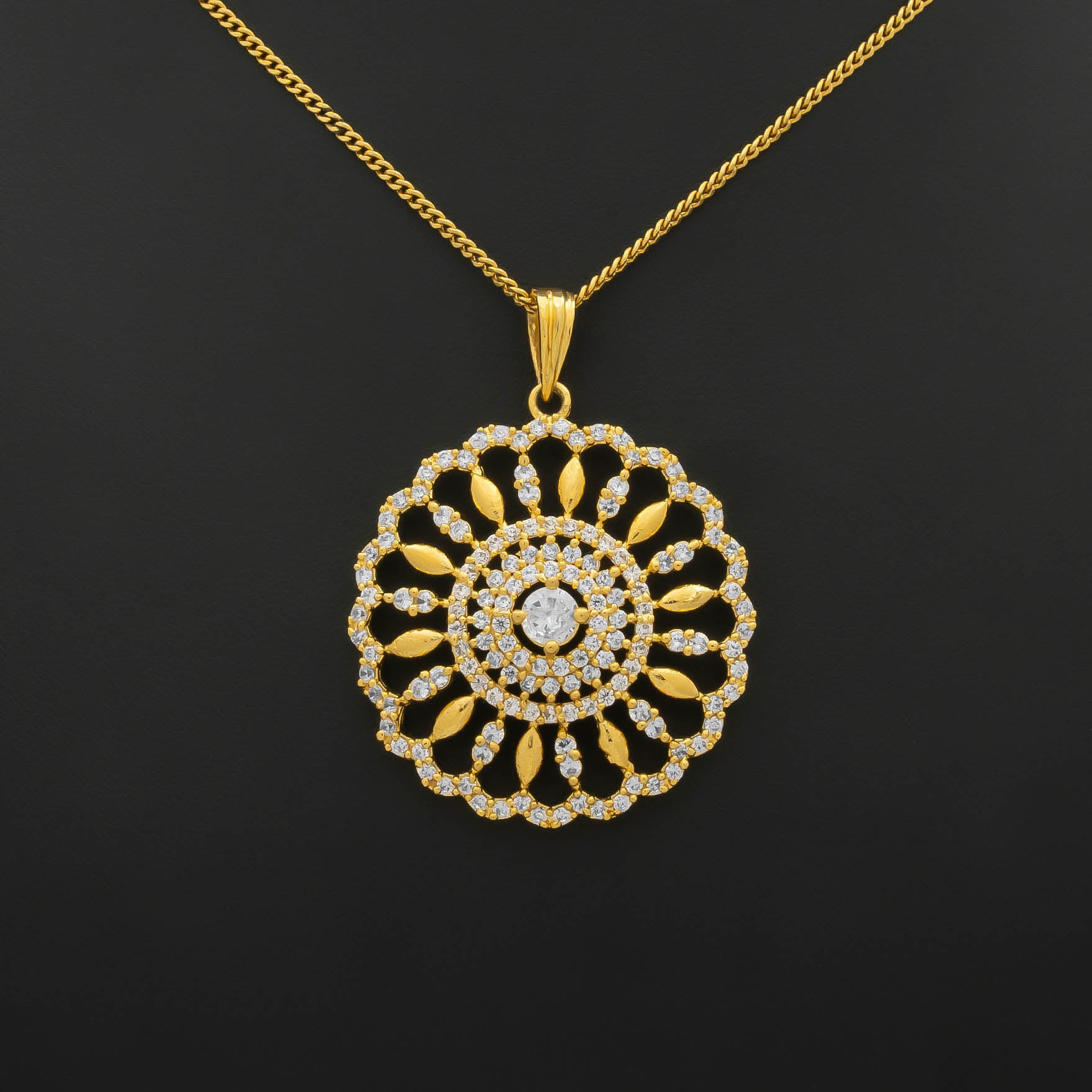 GOLD PENDANT PSLT22W-022