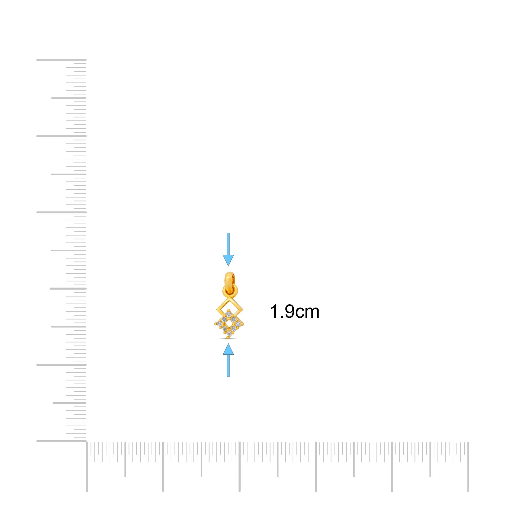 GOLDEN STONE PENDENT PSLT347W-09