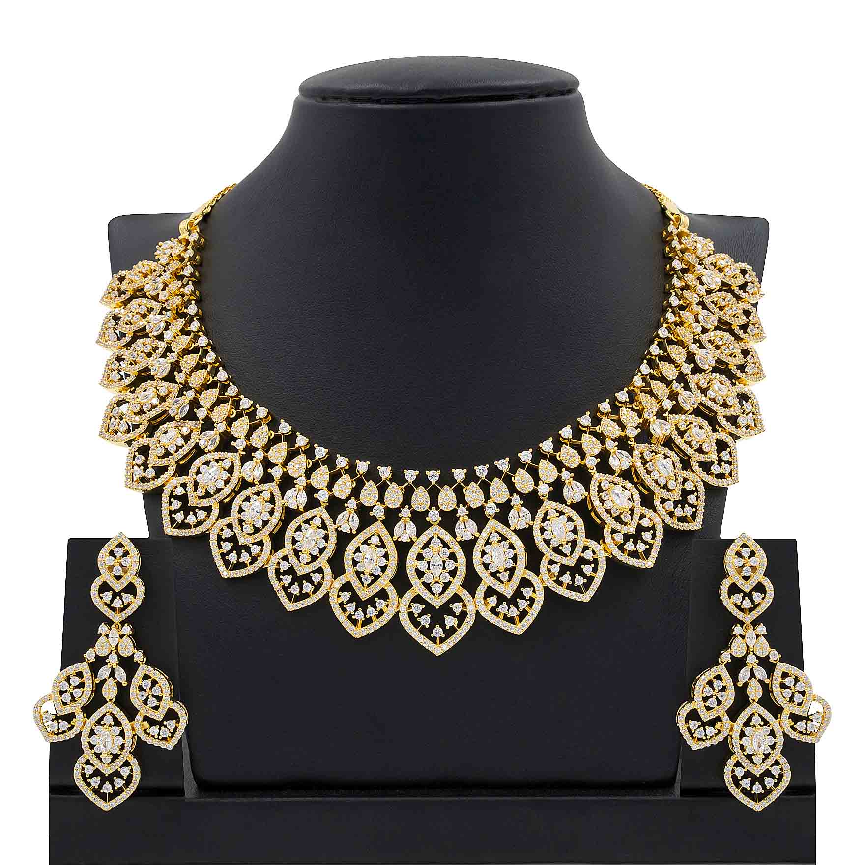 Stone Necklace with Stud PMSNS1W-0021, PMSHST1W-023