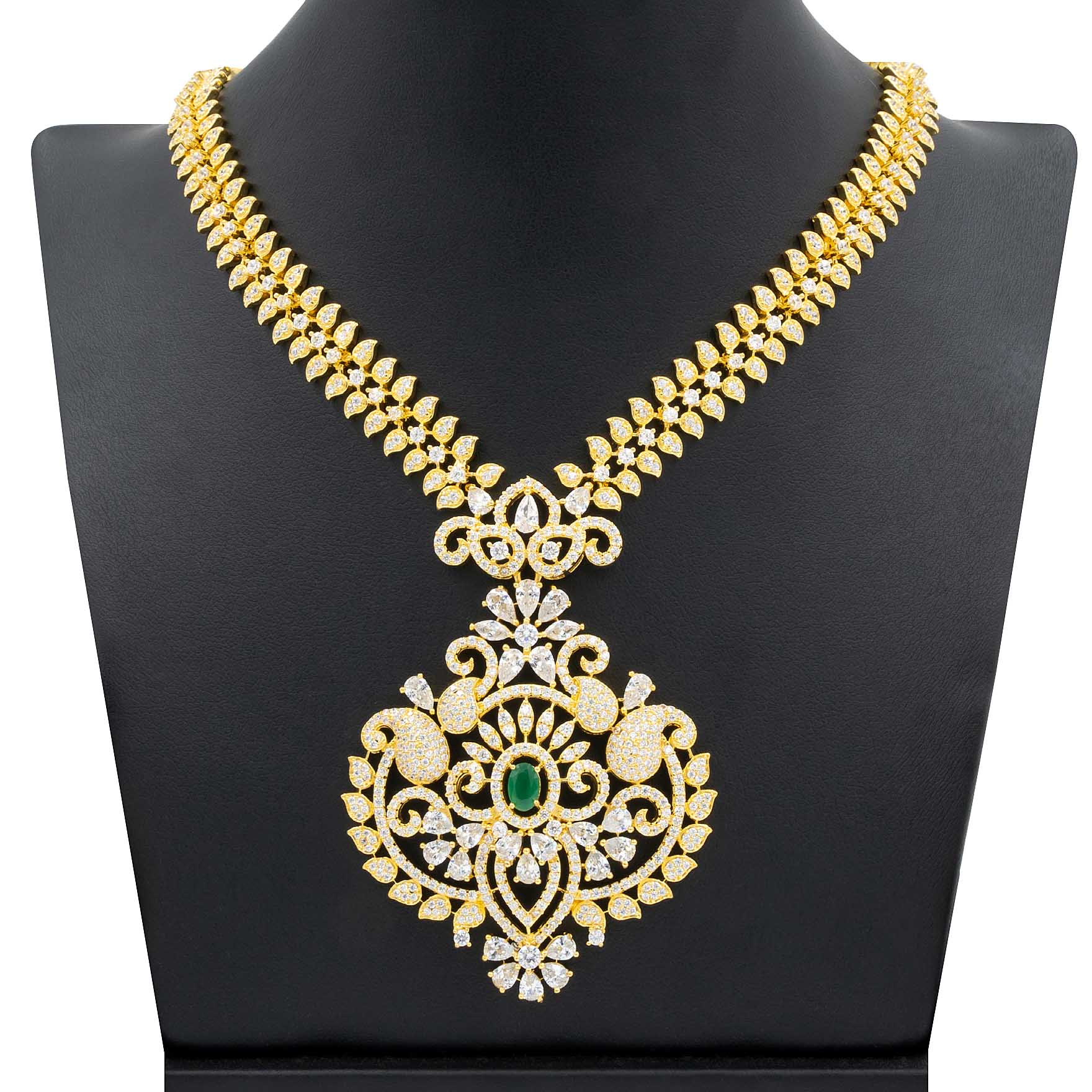 PREMIUM STONE NECKLACE SHORT PMSNS2WG-0021, PMSHST3WG-003