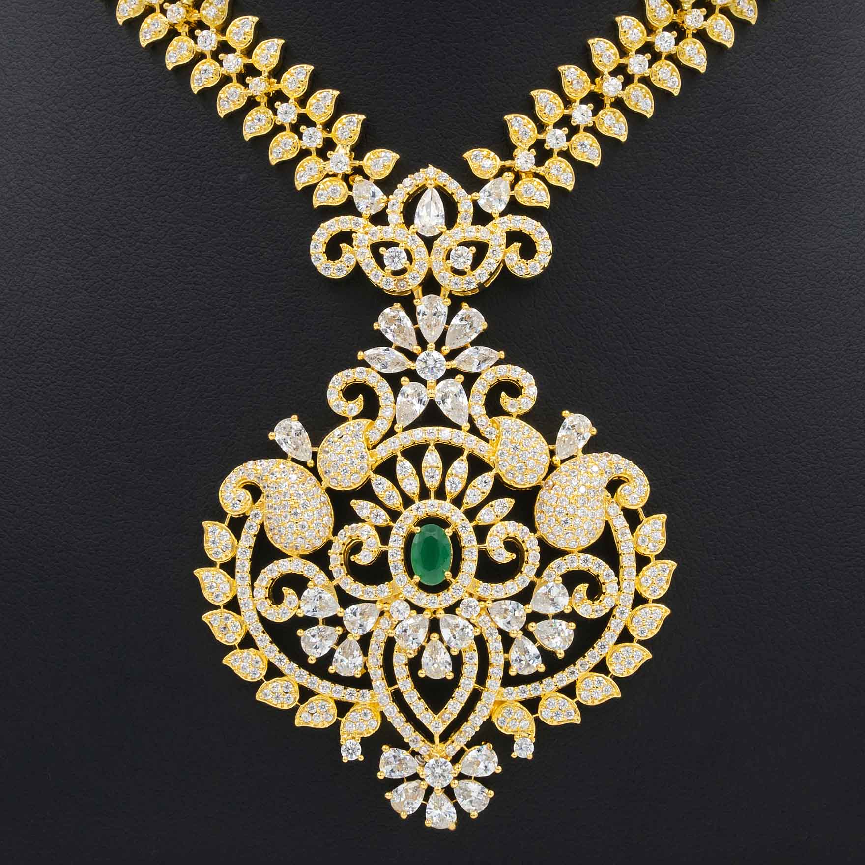 PREMIUM STONE NECKLACE SHORT PMSNS2WG-0021, PMSHST3WG-003