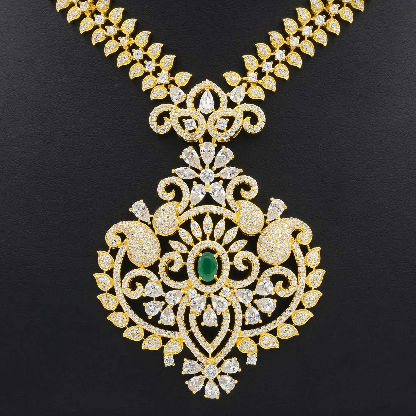 PREMIUM STONE NECKLACE SHORT PMSNS2WG-0021, PMSHST3WG-003