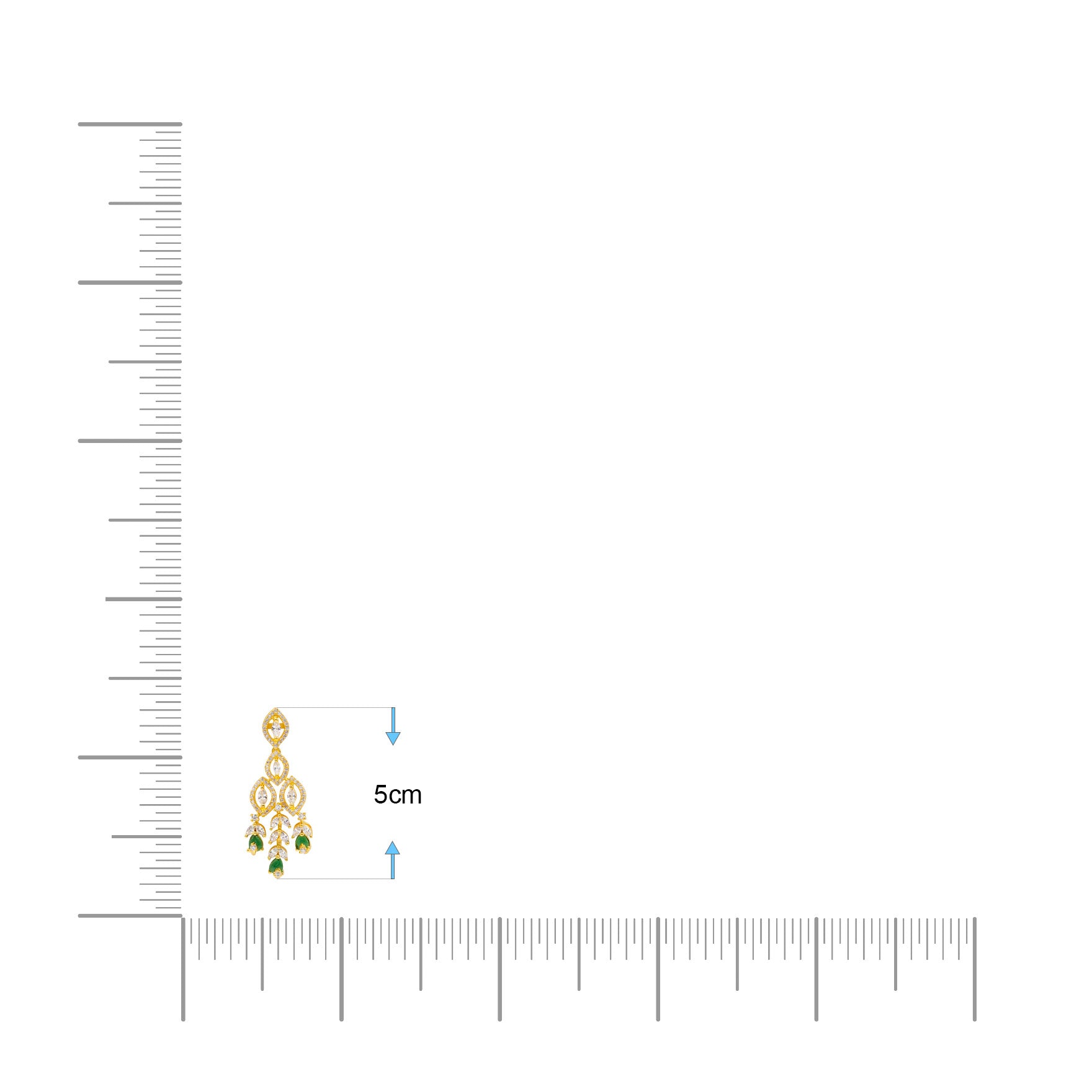 PREMIUM STONE NECKLACE SHORT WITH STUD PMSNS55WG-0021, PMSHST15WG-052