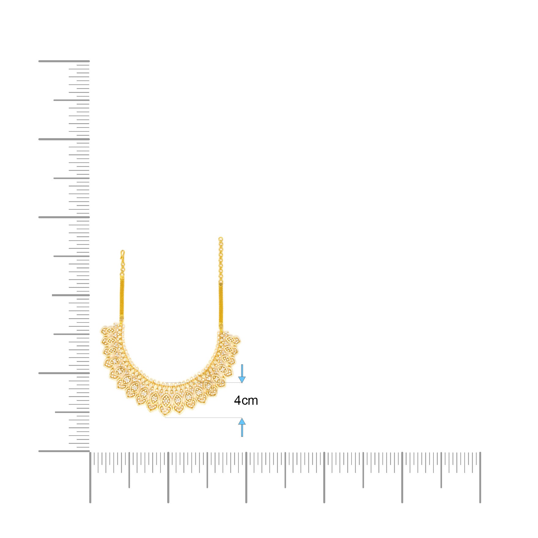 Stone Necklace with Stud PMSNS1W-0021, PMSHST1W-023