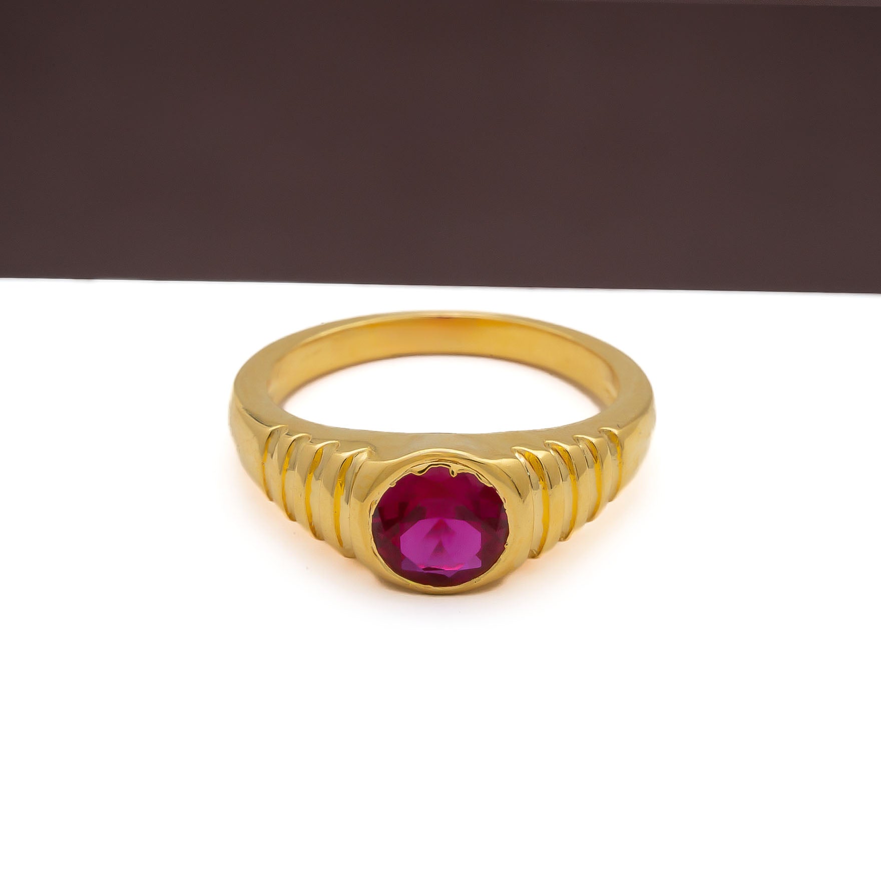 GOLDEN STONE RING PSR8R-081