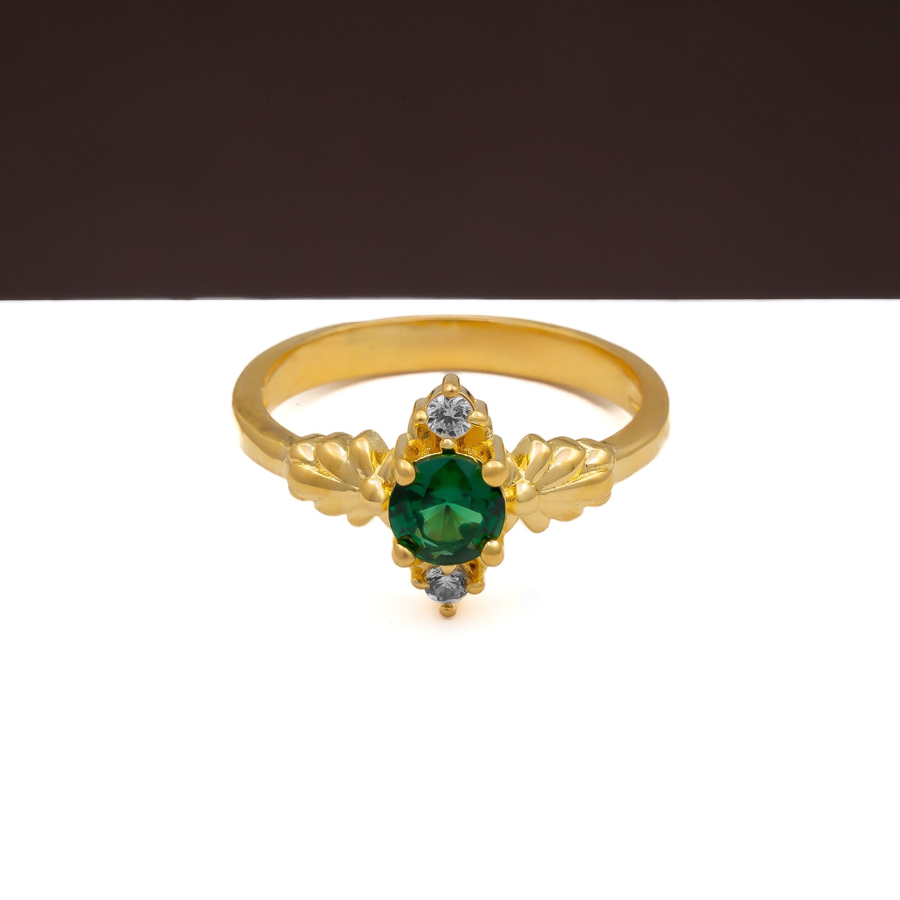 GOLDEN STONE RING PSR47WG-051