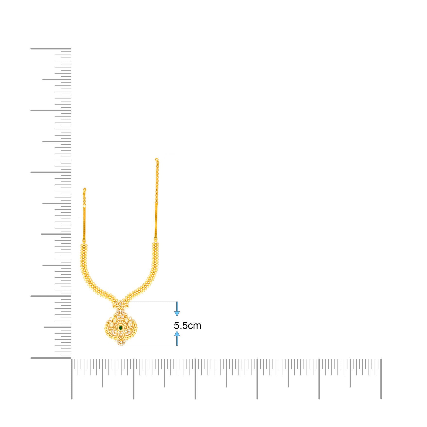 PREMIUM STONE NECKLACE SHORT PMSNS2WG-0021, PMSHST3WG-003