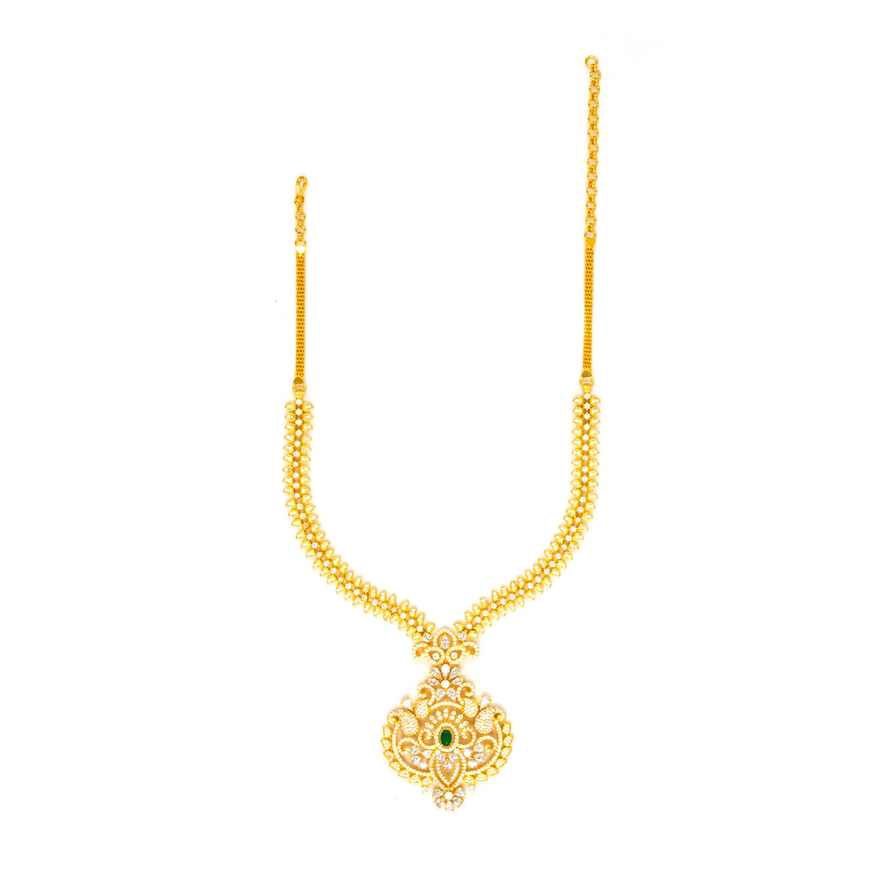 PREMIUM STONE NECKLACE SHORT PMSNS2WG-0021, PMSHST3WG-003