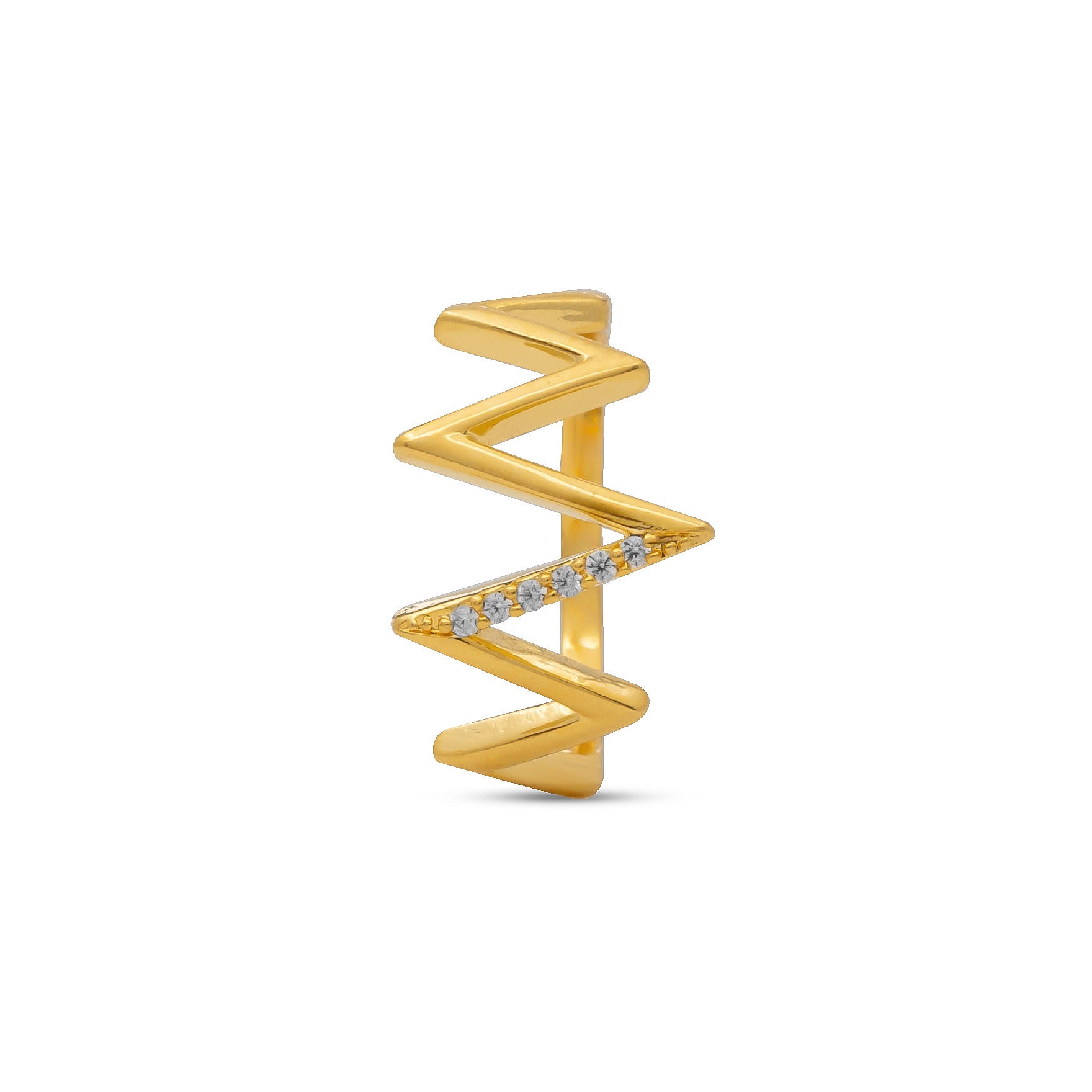 GOLDEN STONE RING PSR64W-051