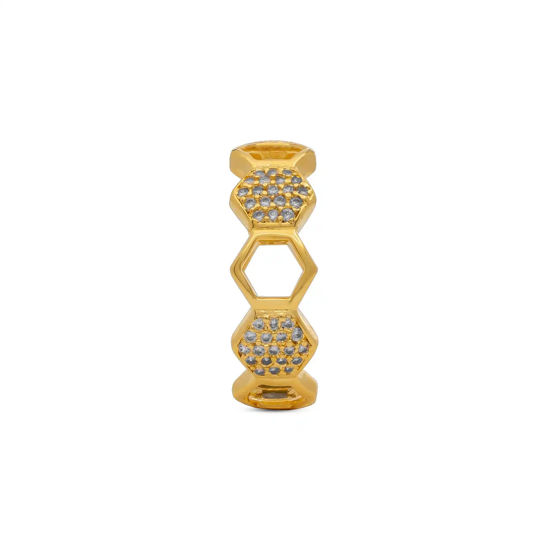 GOLDEN STONE RING PSR61W-051