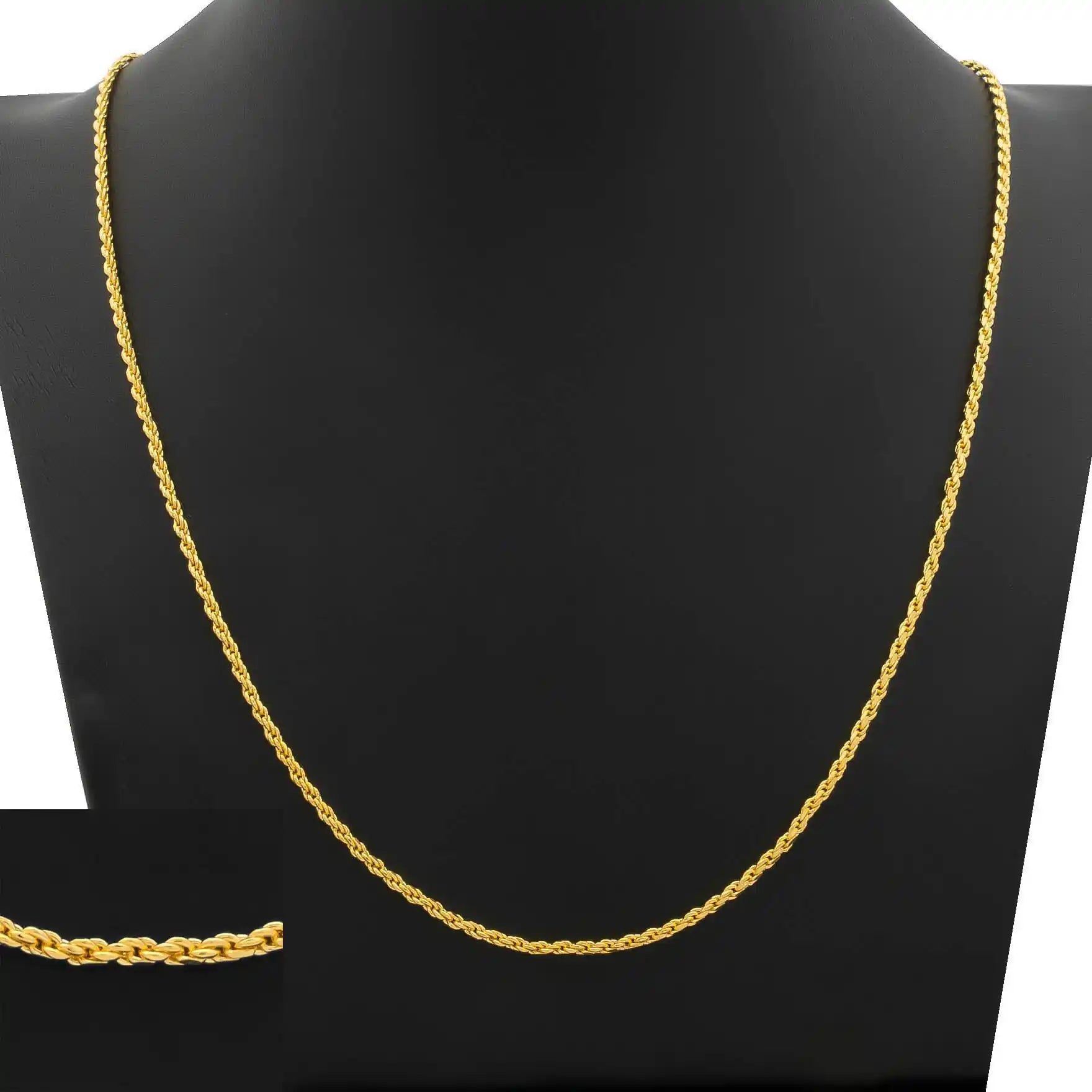 Elegant Designer Gold Plated Chain