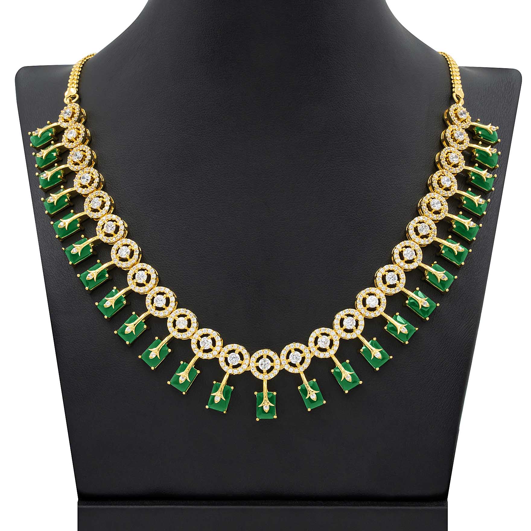 PREMIUM STONE NECKLACE SHORT PMSNS1WG-009, PMSHST10WG-022