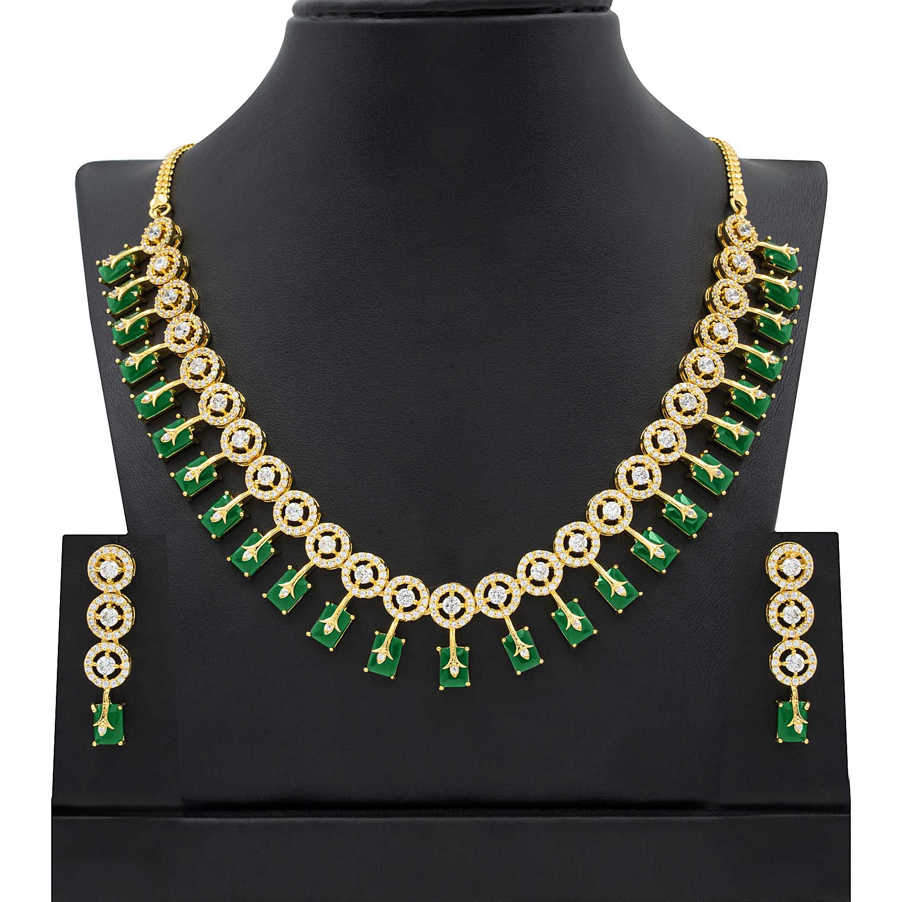 PREMIUM STONE NECKLACE SHORT PMSNS1WG-009, PMSHST10WG-022