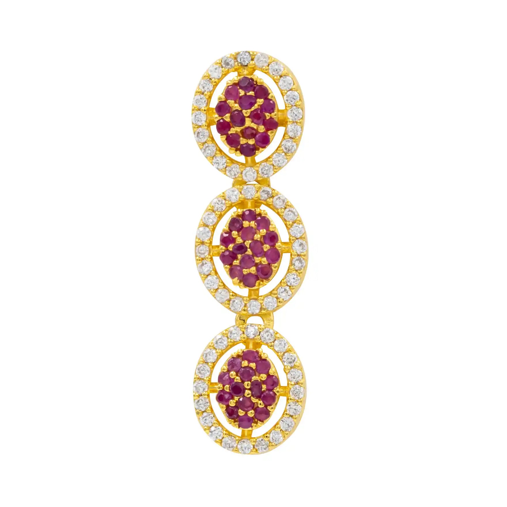 PREMIUM STONE NECKLACE SHORT WITH STUD PMSNS11WR-009, PMSHST21WR-022
