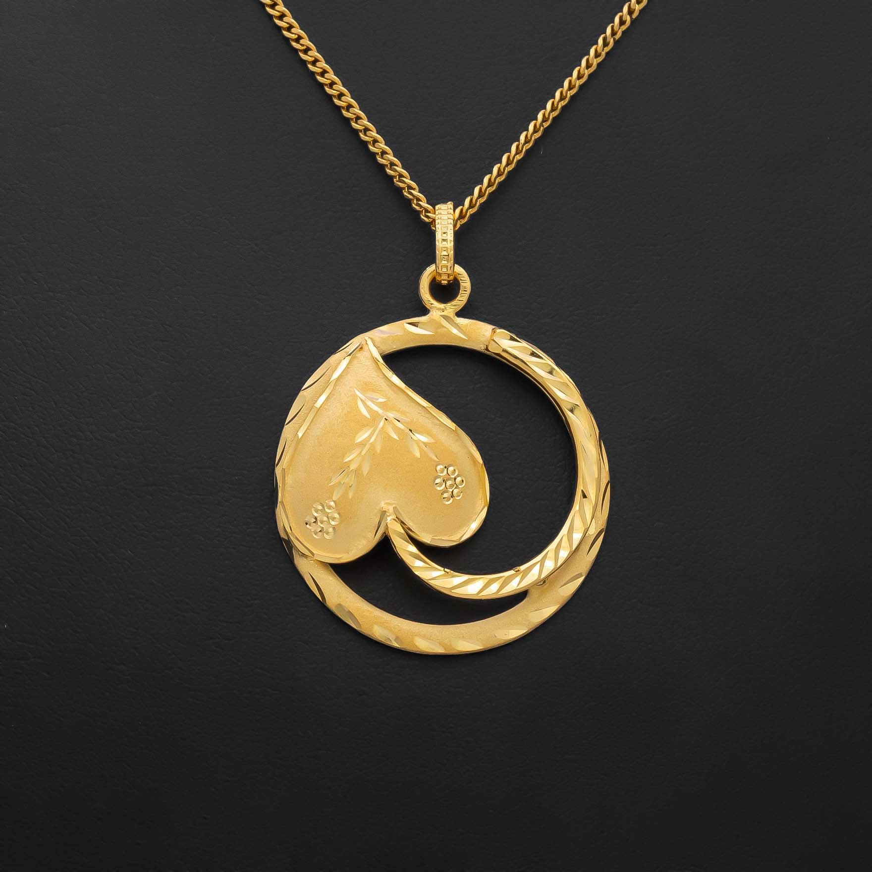 Gold Pendant PGLT34-051