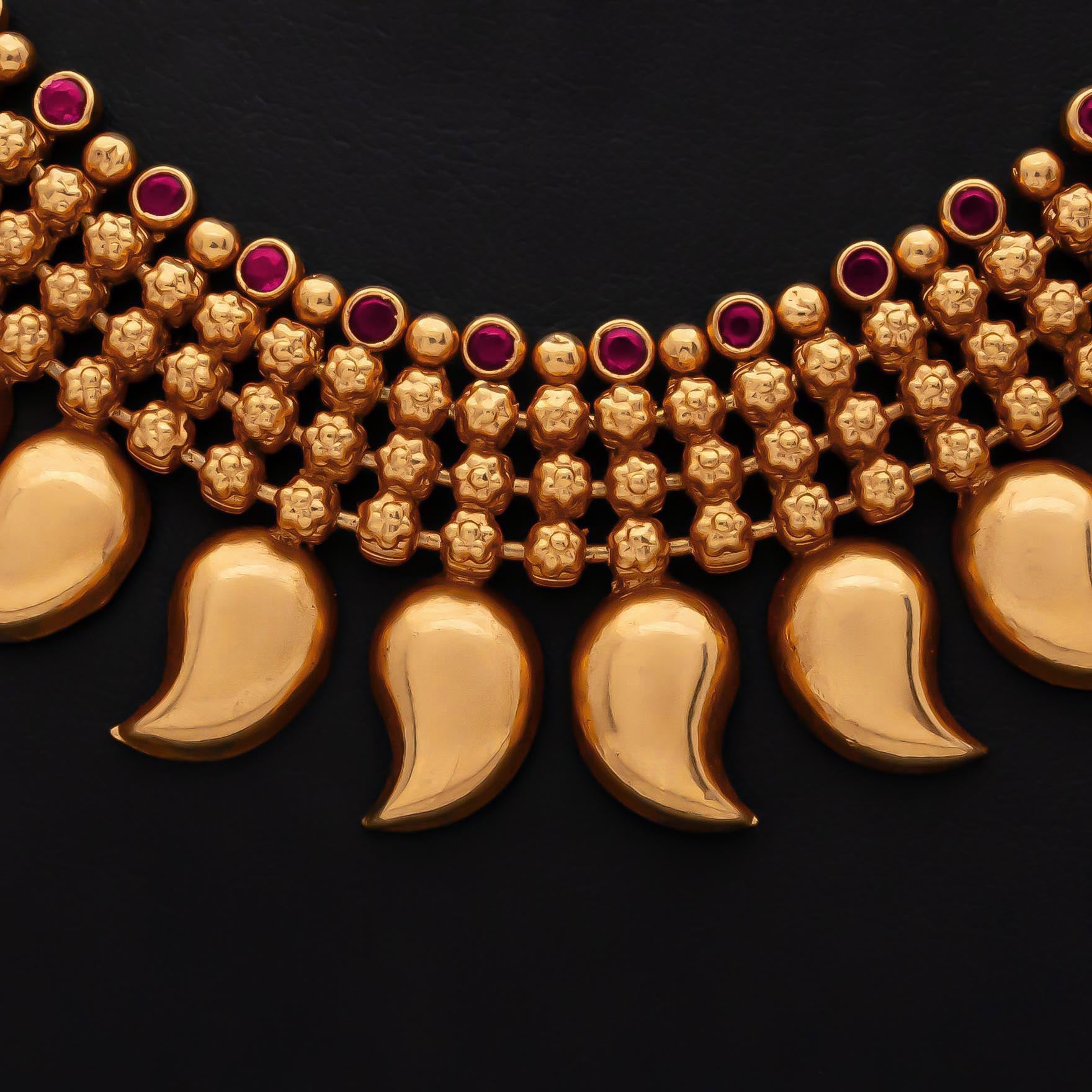 PKT STONE GHERU NECKLACE PSGRNSSR34R-086