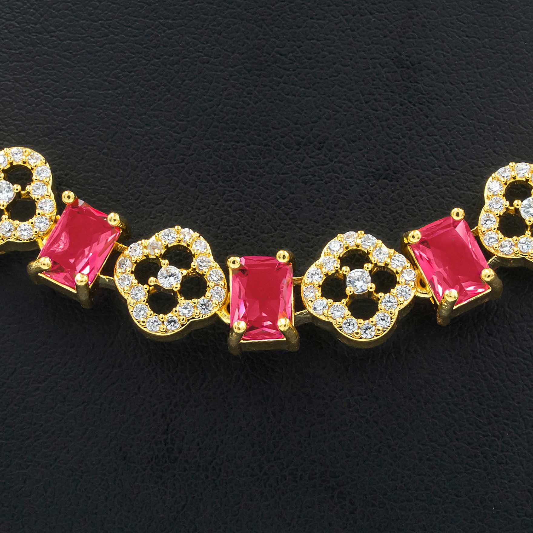 Stone Necklace with Stud PMSNS23WX-007,PMSHST40WX-052