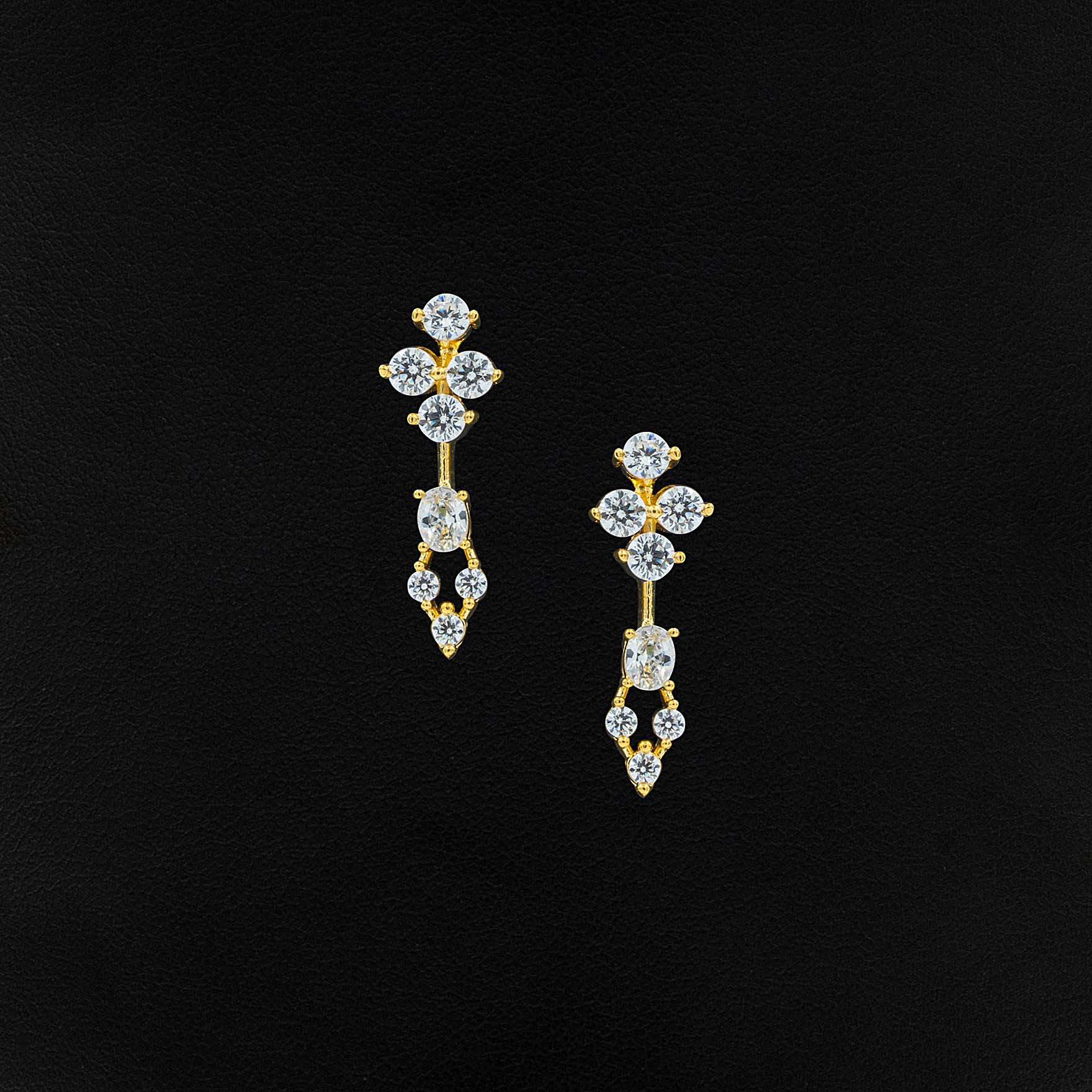 Stone Necklace with Stud PMSNS31W-007,PMSHST7W-022