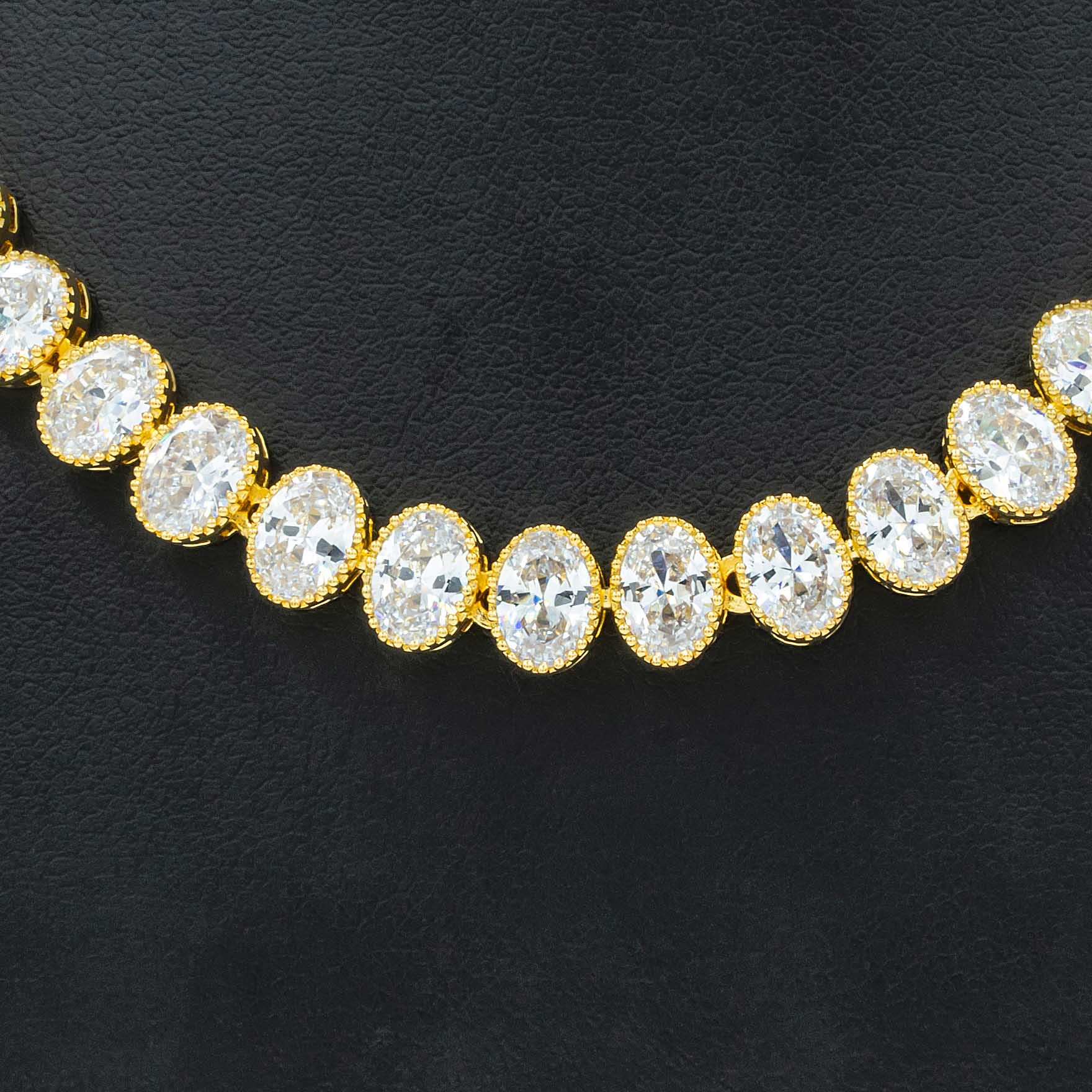 Stone Necklace with Stud PMSNS28W-007, PMSHST43W-022