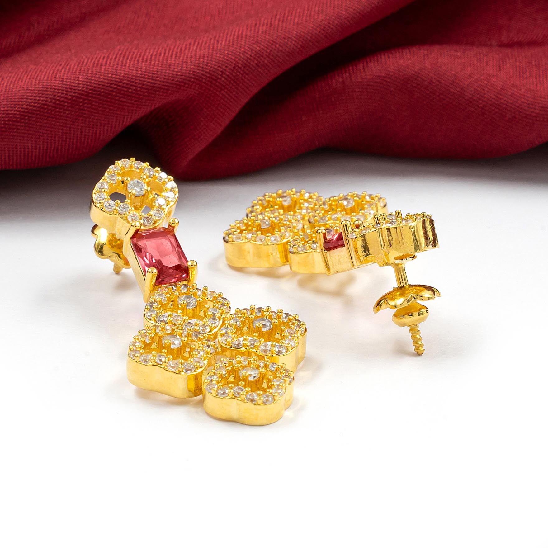 Stone Necklace with Stud PMSNS23WX-007,PMSHST40WX-052