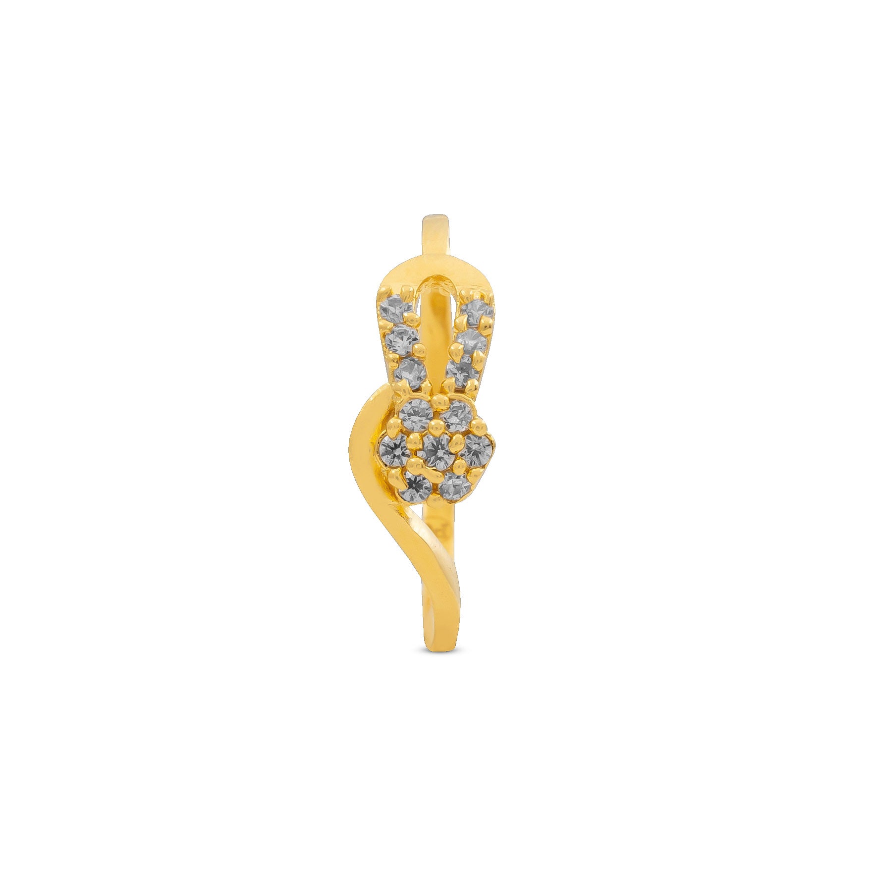 GOLDEN STONE RING PSR192W-021