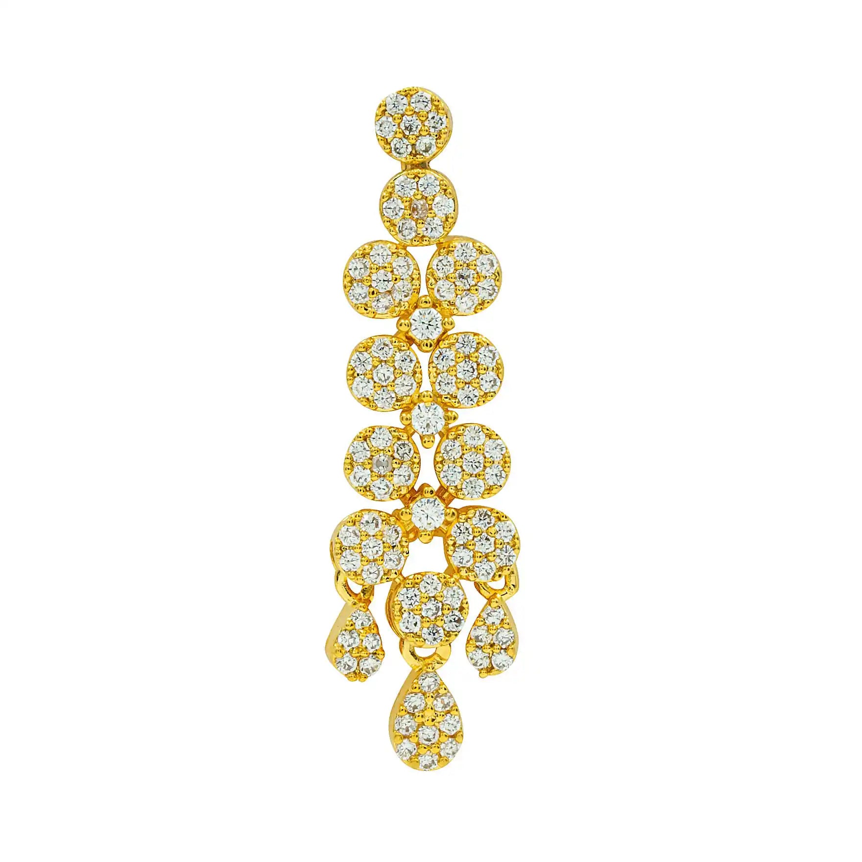 Stone Necklace with Stud PMSNS30W-007,PMSHST54W-052