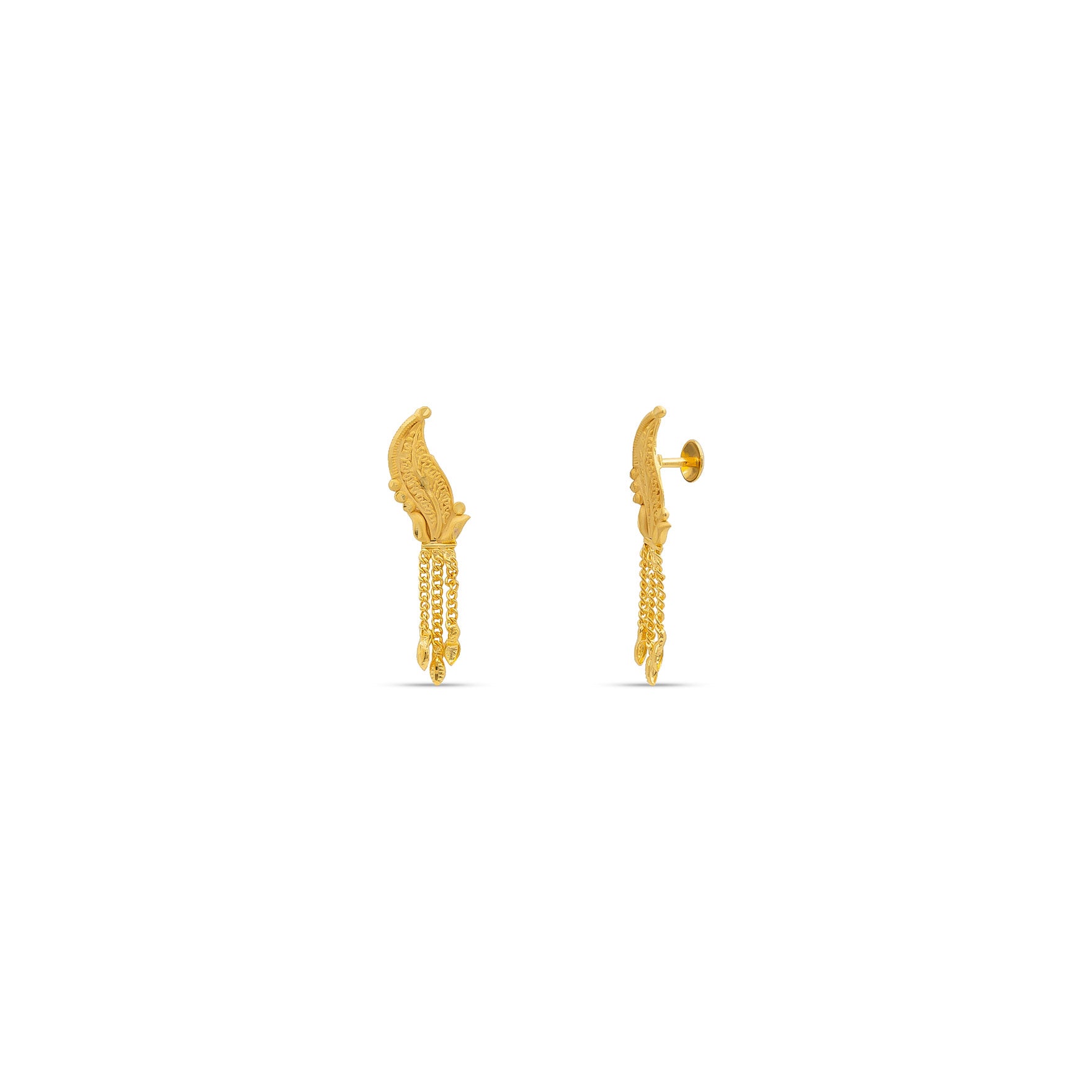GOLDEN HANGING STUD PGHST67-001
