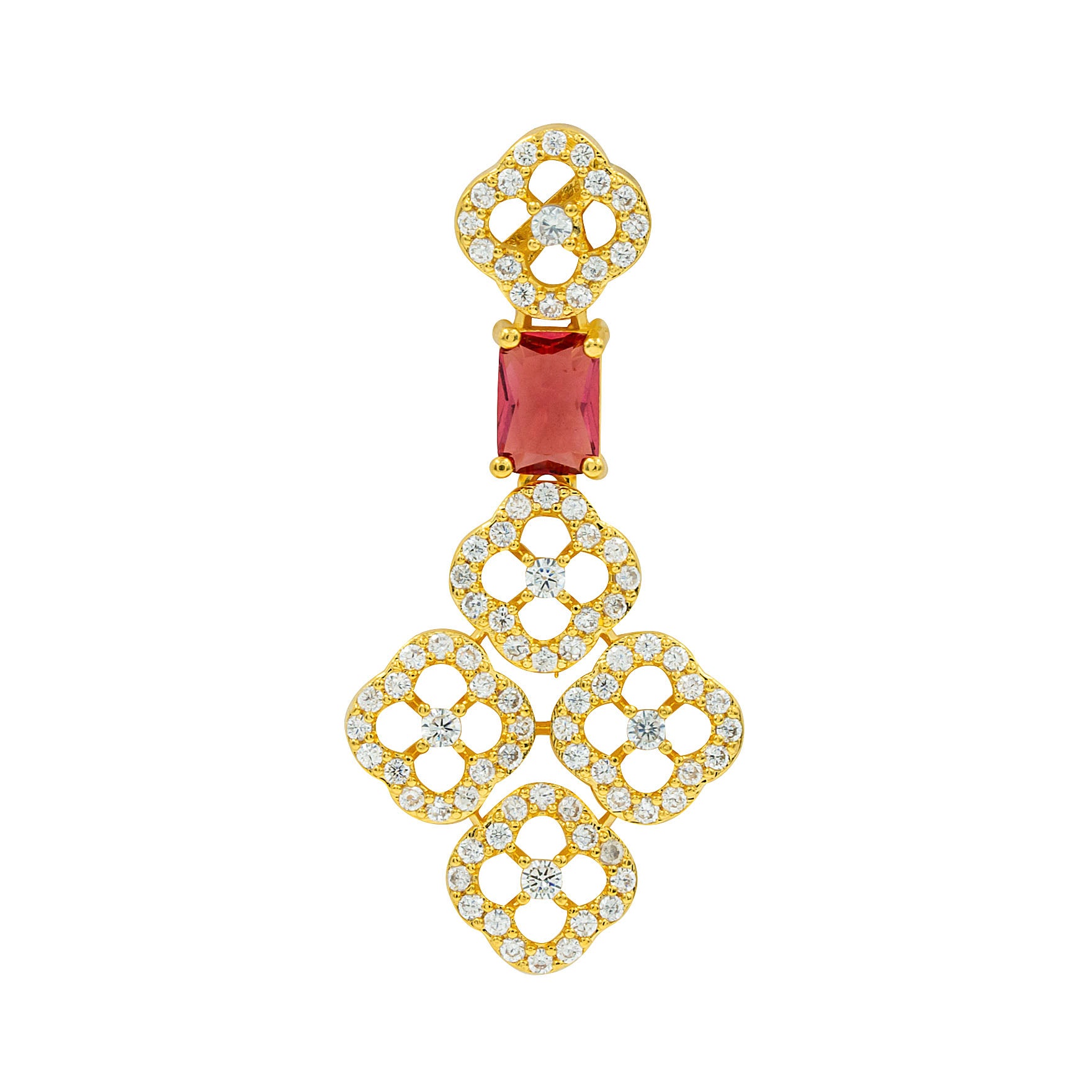 Stone Necklace with Stud PMSNS23WX-007,PMSHST40WX-052