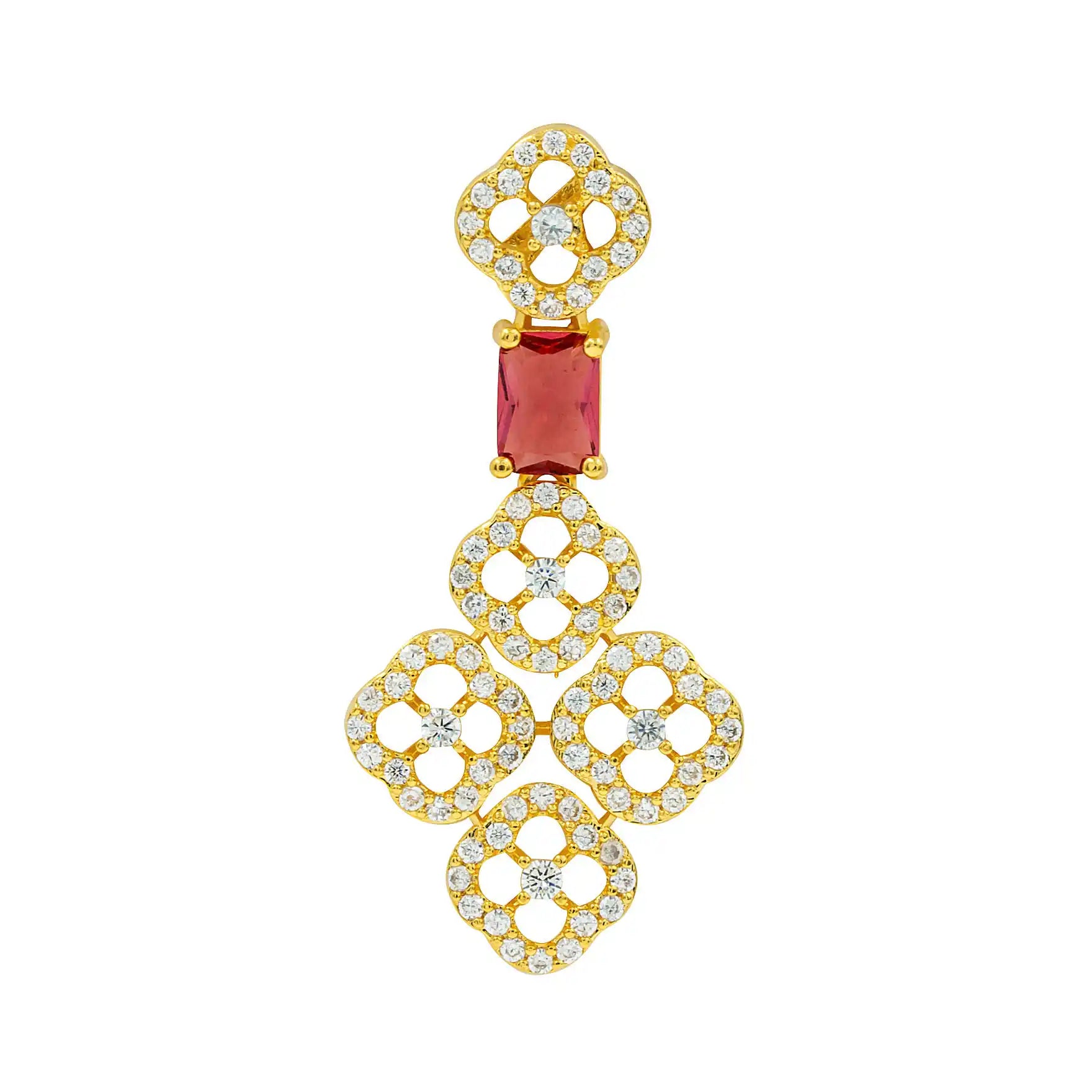 Stone Necklace with Stud PMSNS23WX-007,PMSHST40WX-052