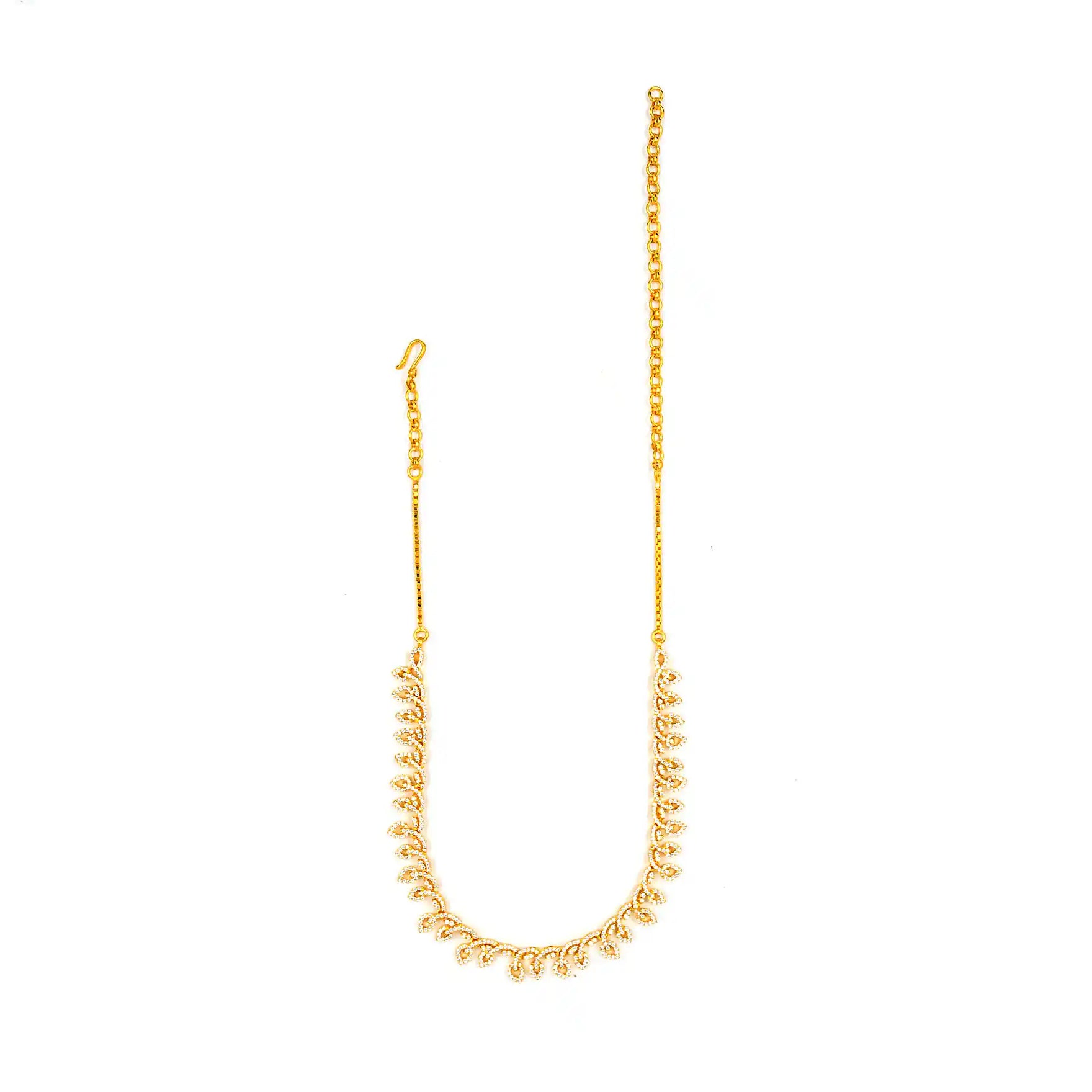 Stone Necklace with Stud PMSNS29W-007,PMSHST44W-022