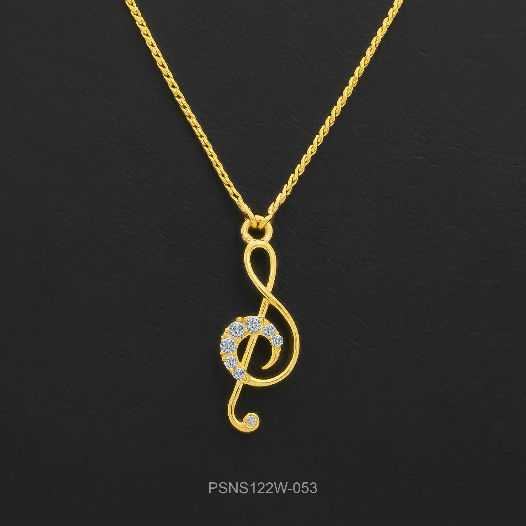 Stone Necklace PSNS122W-053