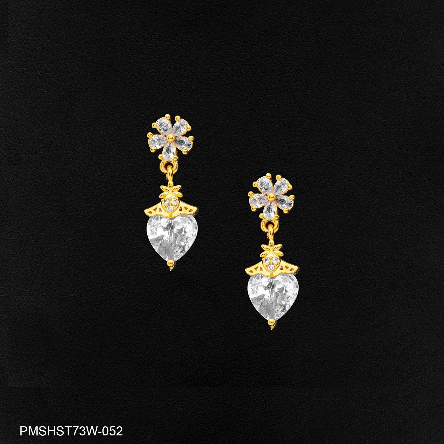 Buy One Gram Gold Plated Hanging Earrings | Parakkat Jewels