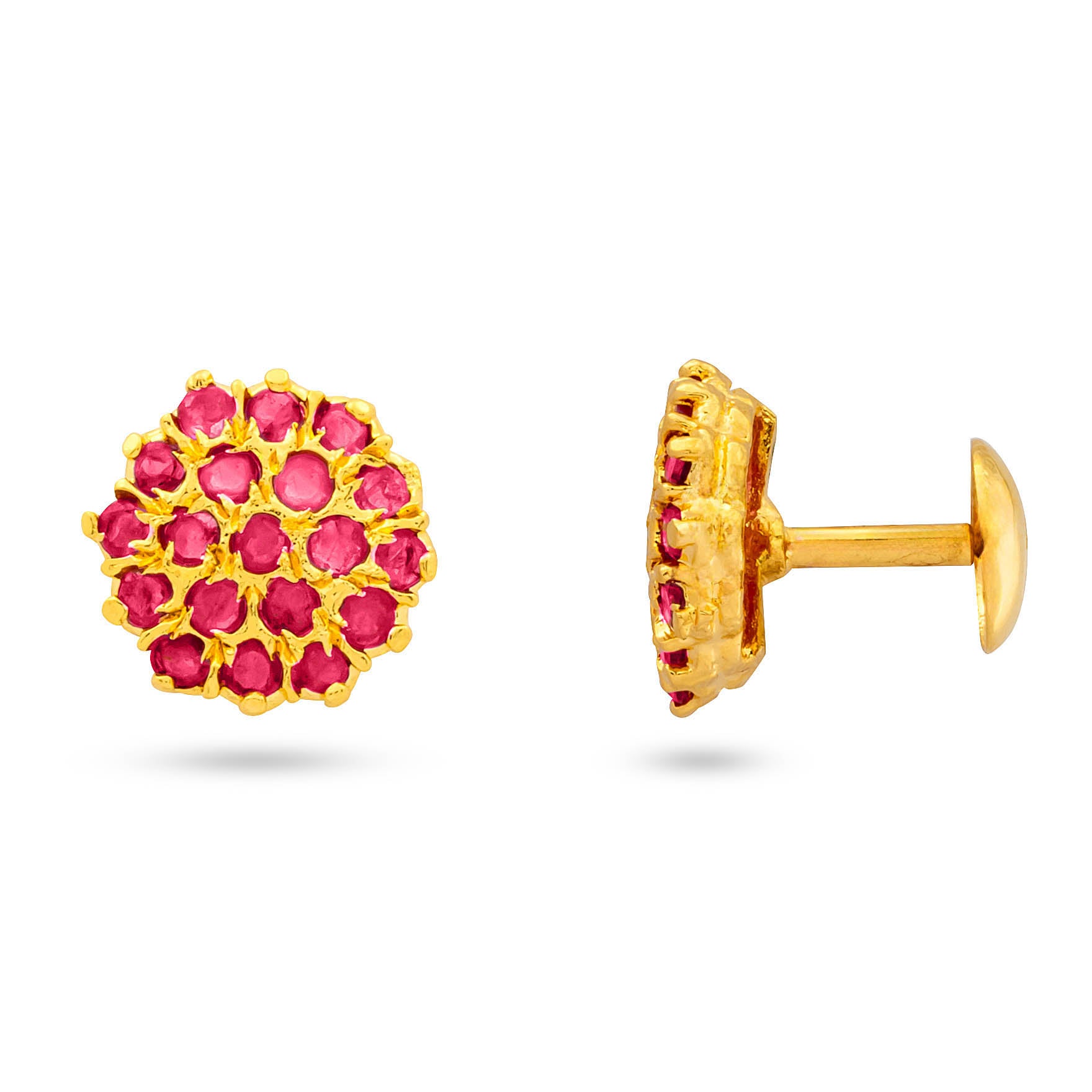 Affordable One Gram Gold Plated Earrings | Parakkat Jewels