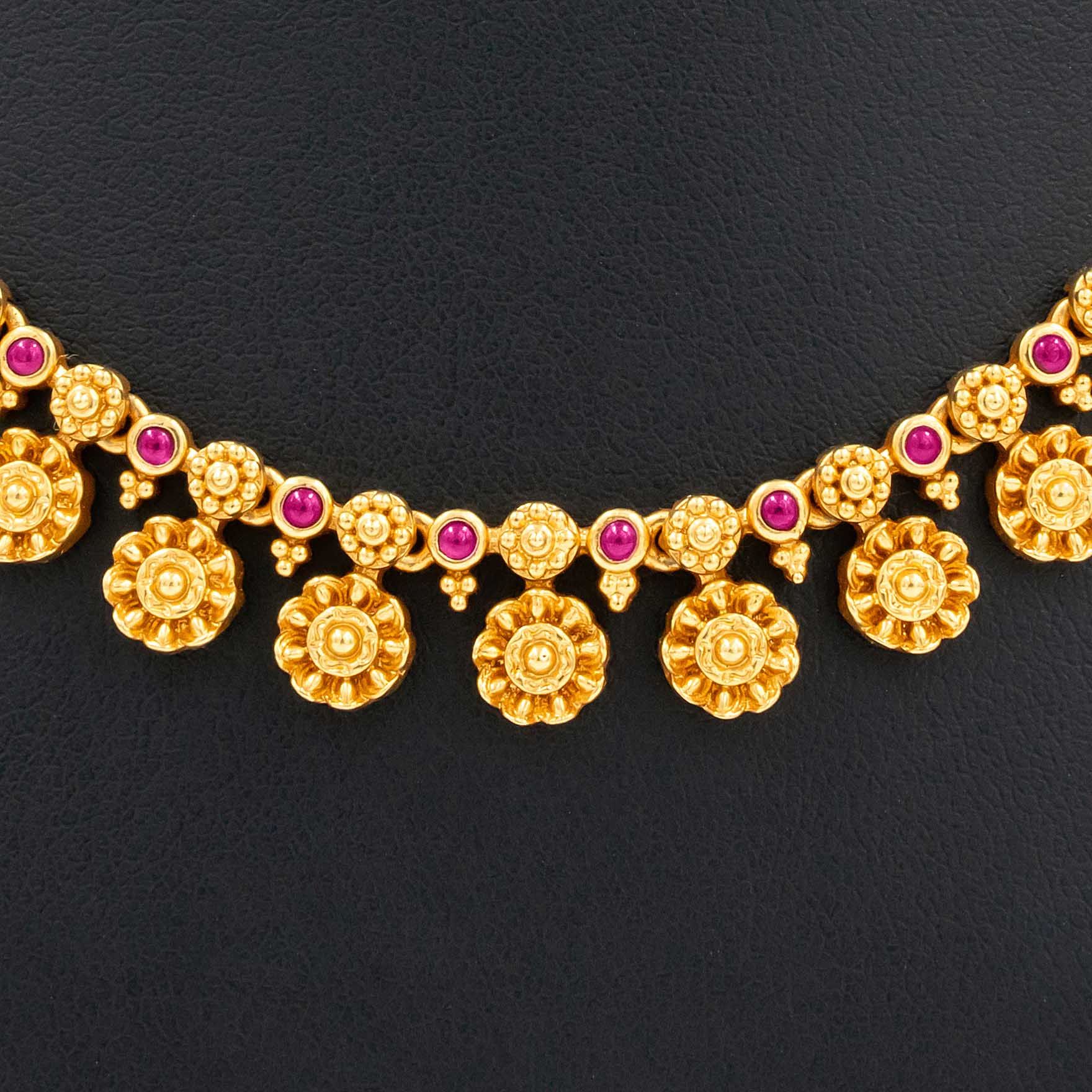 SRESHTA COLLECTION GERU NECKLACE WITH EARRING PSGRNSSR31R-035,PSGRHSTSR23R-061