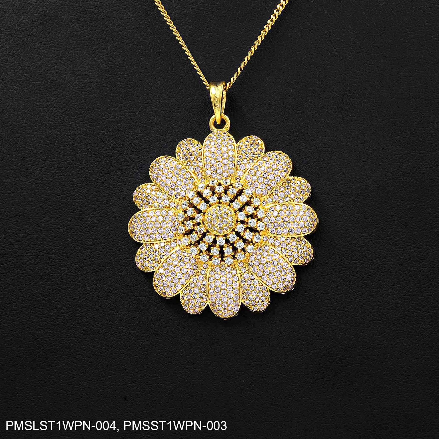 STONE PENDANT WITH STUD PMSLT1WPN-004, PMSST1WPN-003