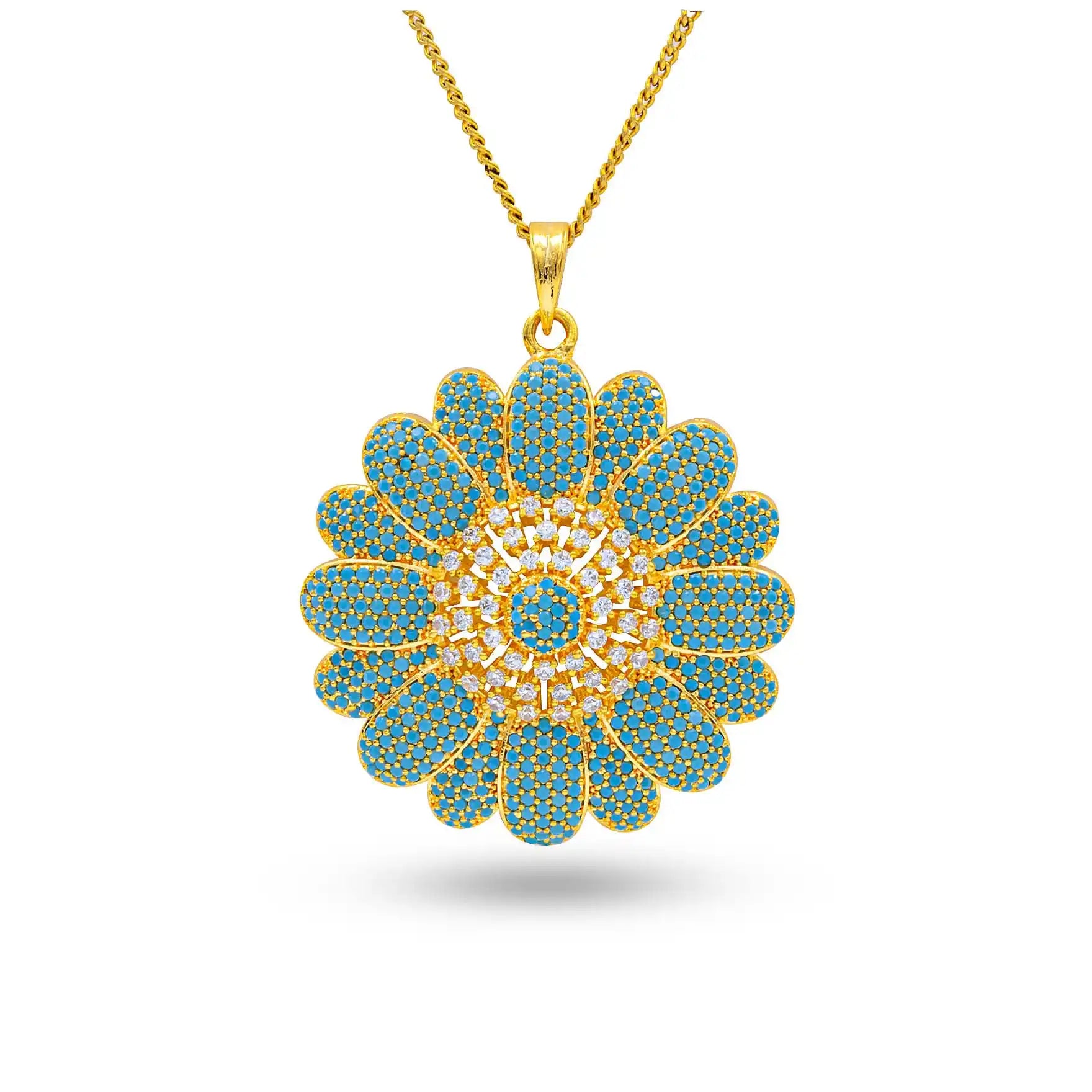 STONE PENDANT WITH STUD PMSLT1WT-004, PMSST1WT-003