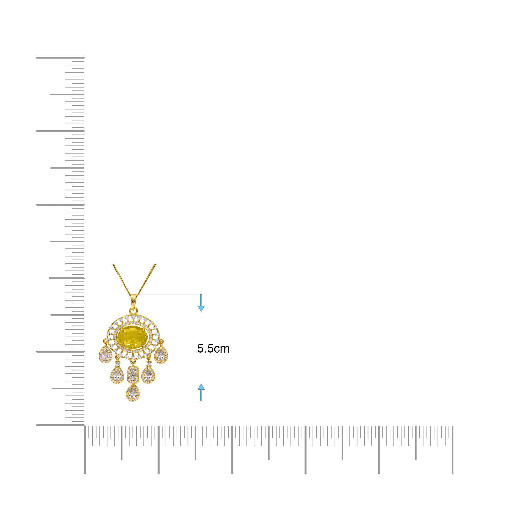 STONE PENDANT WITH STUD PMSLT5WY-003,PMSHT61WY-082