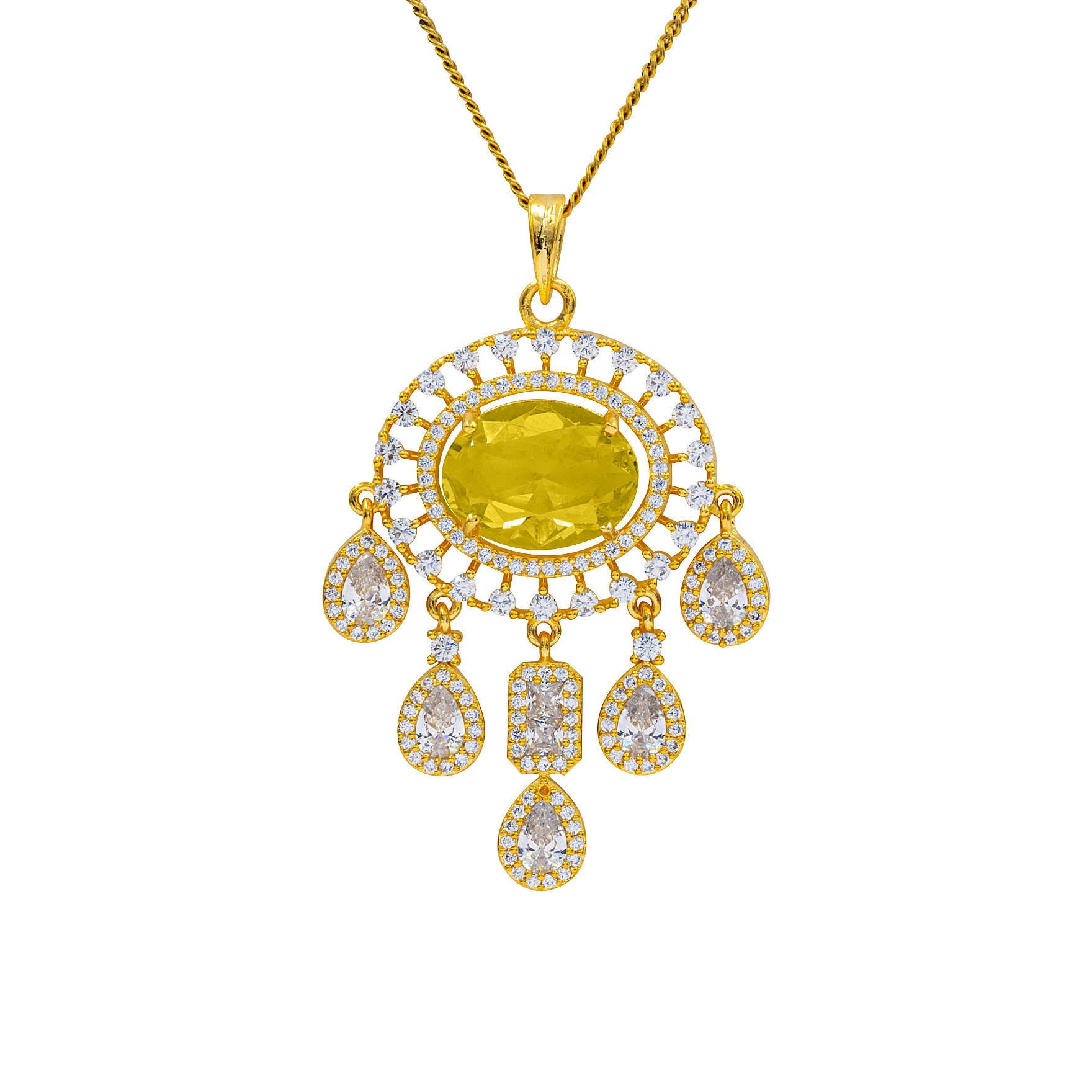 STONE PENDANT WITH STUD PMSLT5WY-003,PMSHT61WY-082