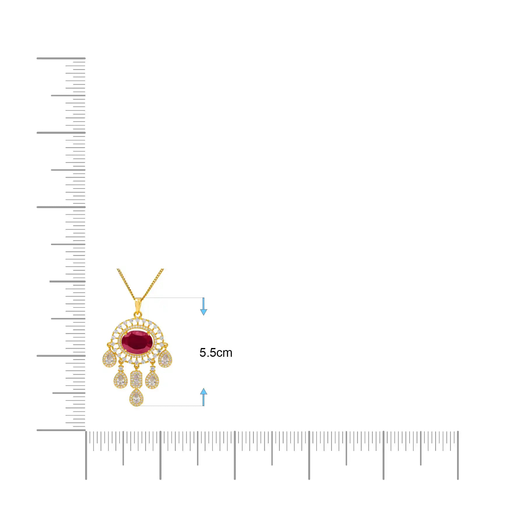 STONE PENDANT WITH STUD PMSLT5WR-003, PMSHST61WR-082