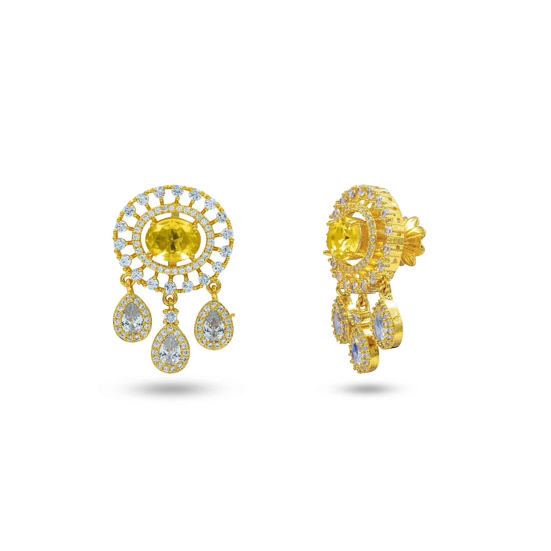 STONE PENDANT WITH STUD PMSLT5WY-003,PMSHT61WY-082