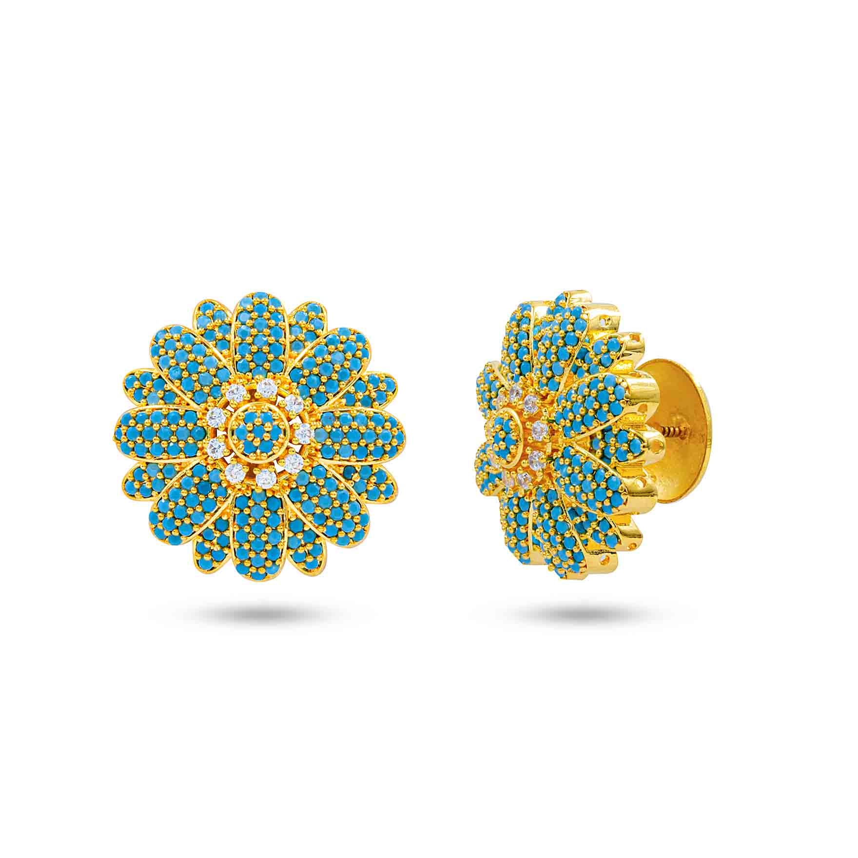 STONE PENDANT WITH STUD PMSLT1WT-004, PMSST1WT-003