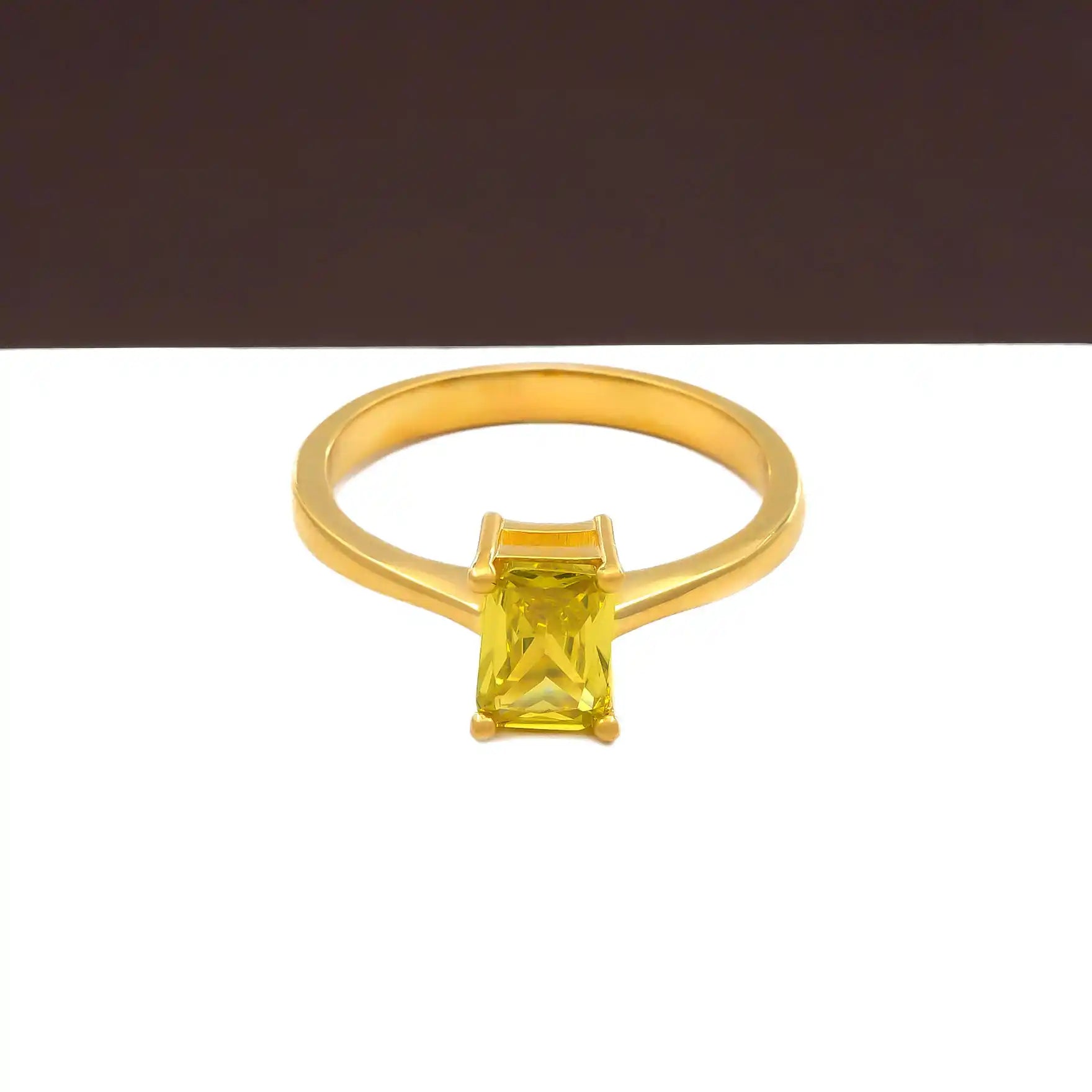 GOLDEN STONE RING PSR147Y-031
