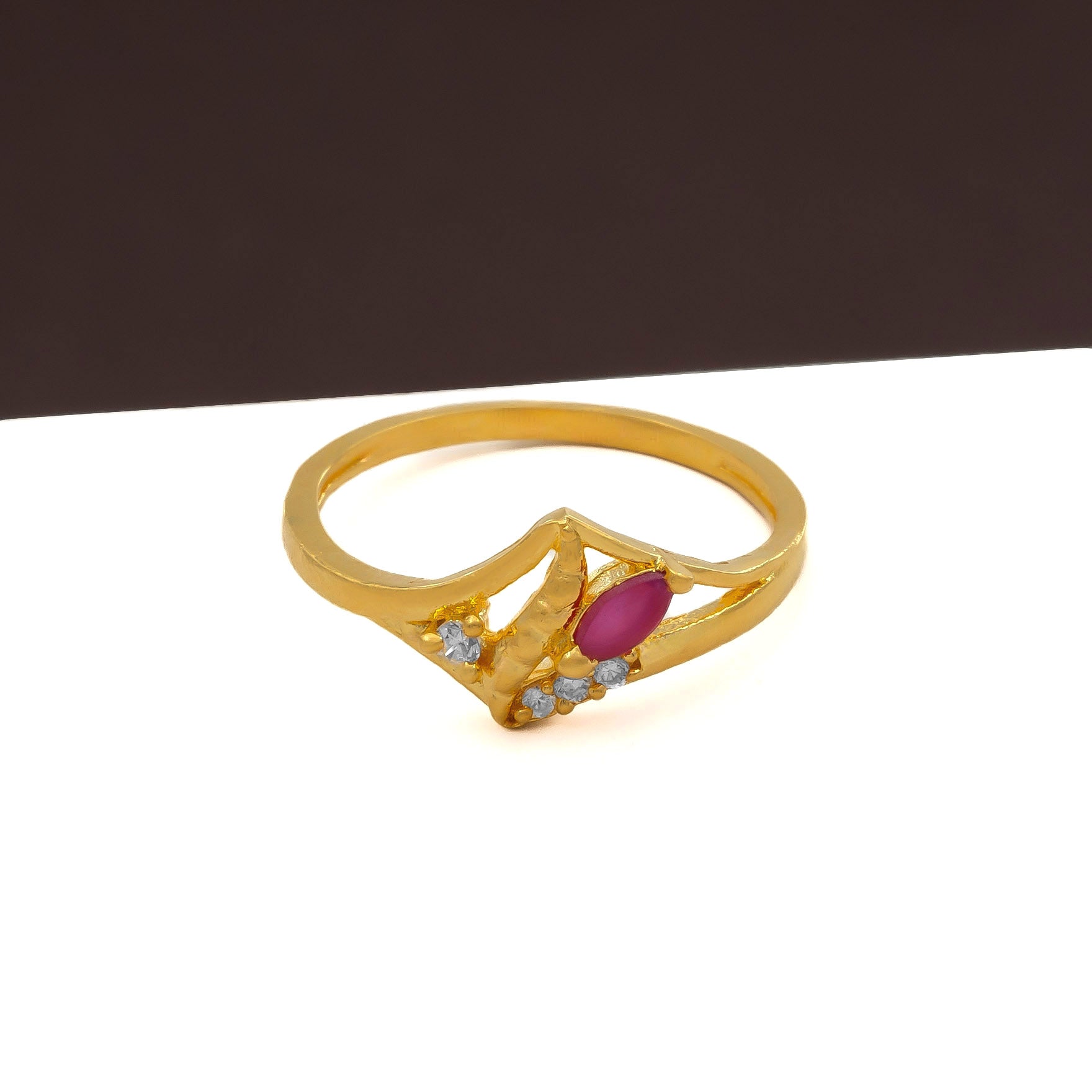 GOLDEN STONE RING PSR198WR-021