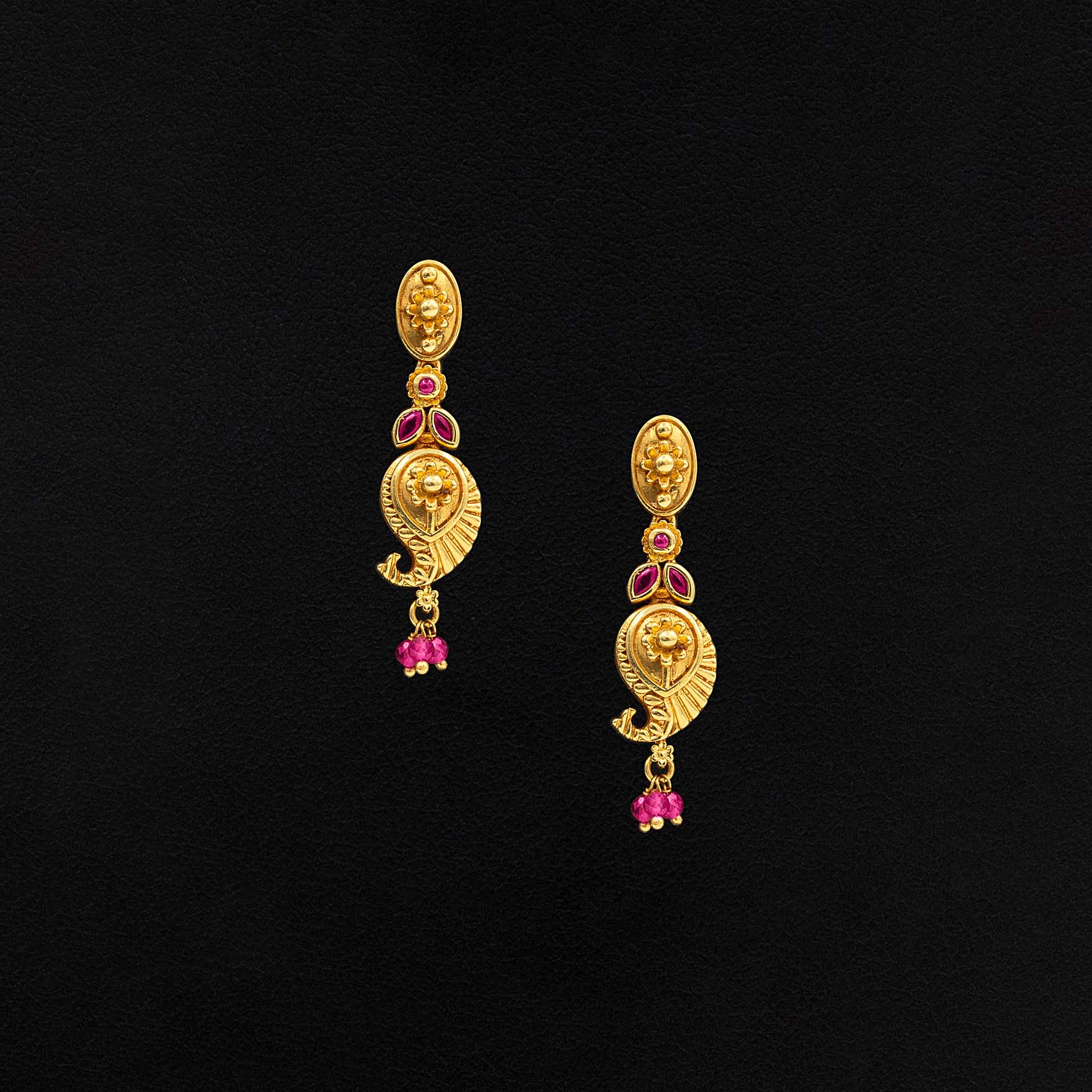 SRESHTA COLLECTION GERU NECKLACE WITH EARRING PSGRNSSR22R-036,PSGRHSTSR28R-061