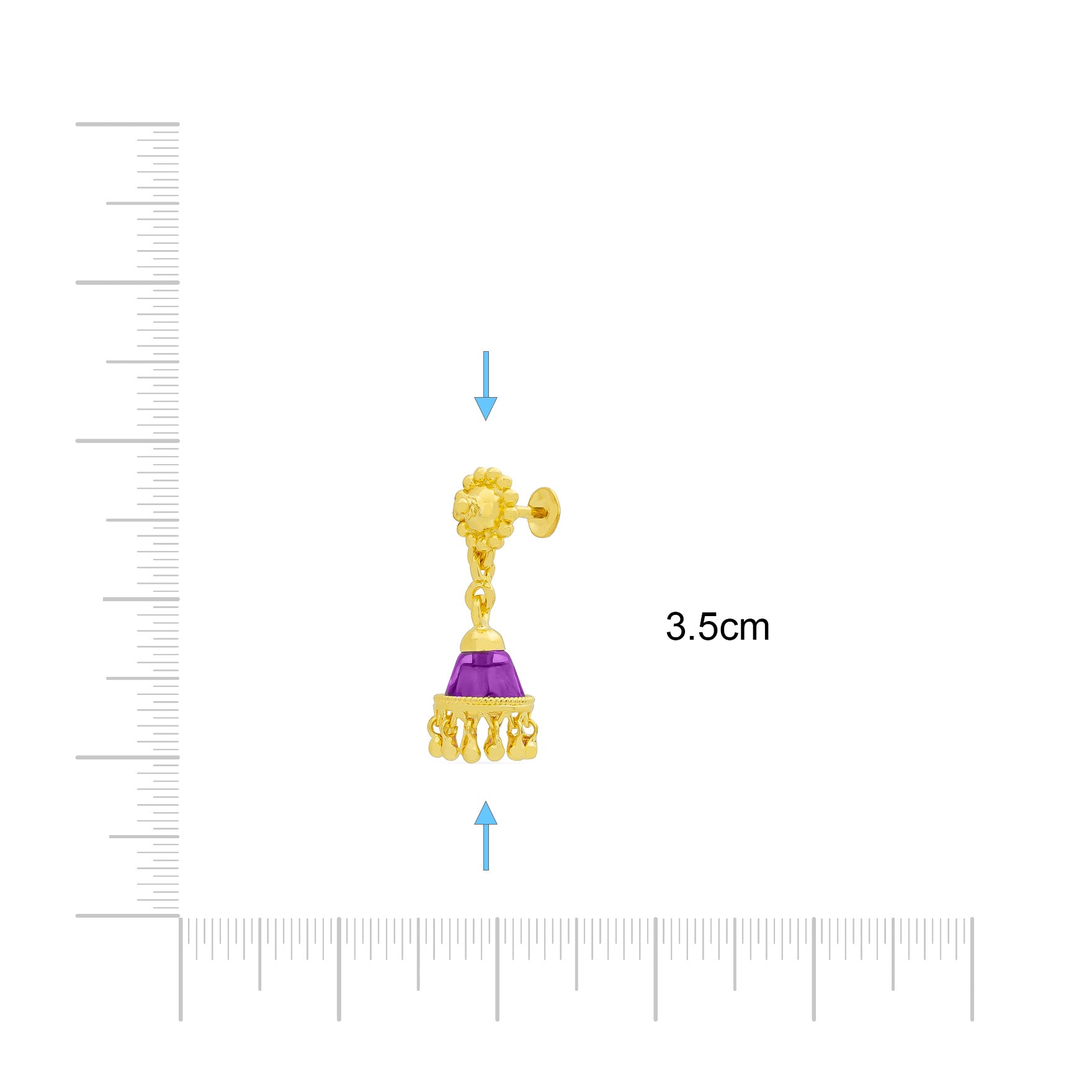 STONE JIMIKA STUD PSJST7V-082