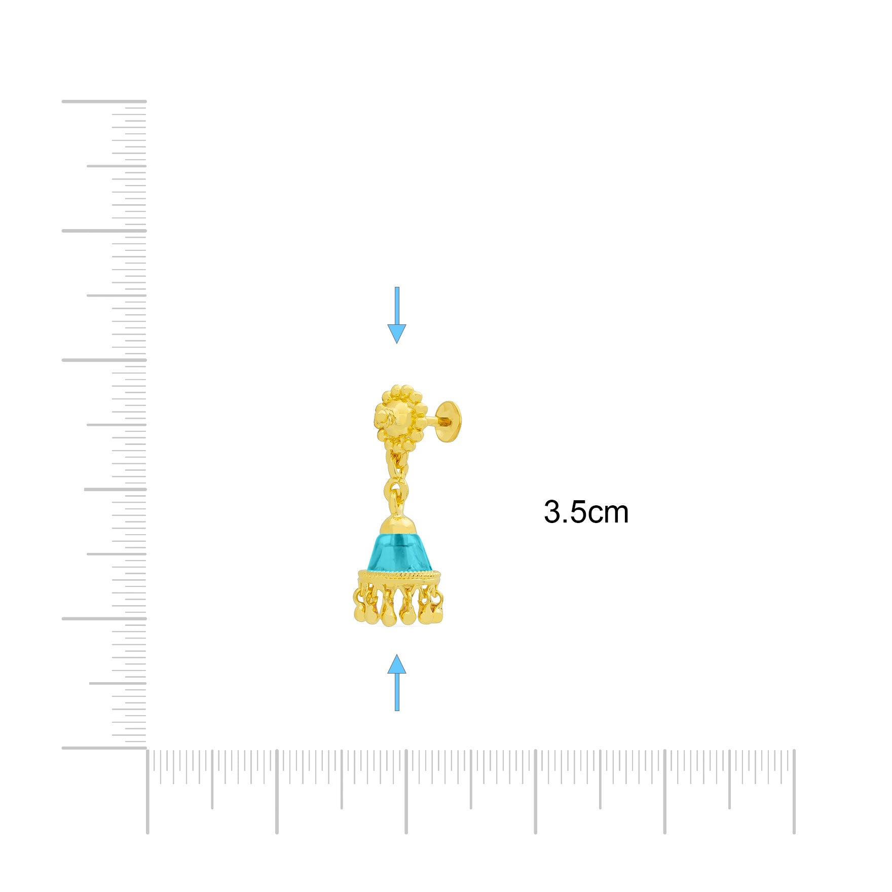 STONE JIMIKA STUD PSJST7BL-082