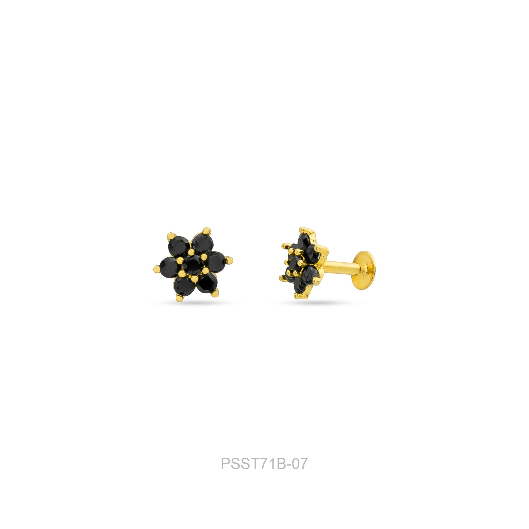 STONE EARRING PSST71B-07