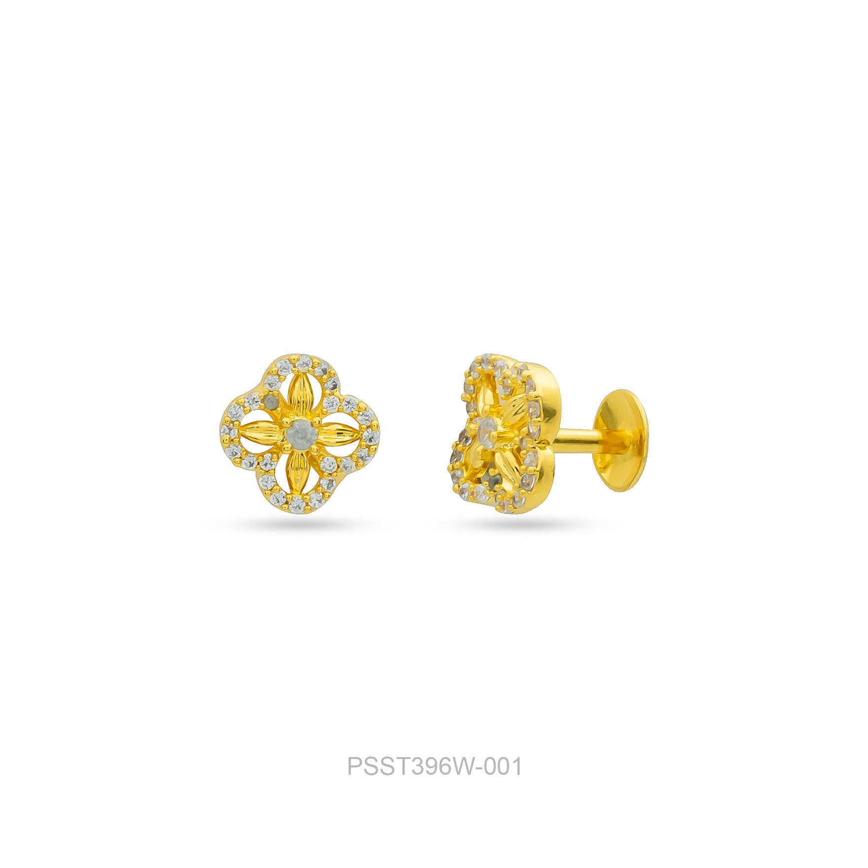 STONE EARRING PSST396W-001