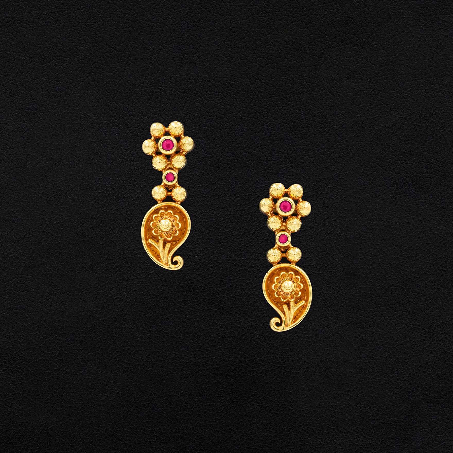 SRESHTA COLLECTION GERU NECKLACE WITH EARRING PSGRNSSR34R-035,PSGRHSTSR8R-041