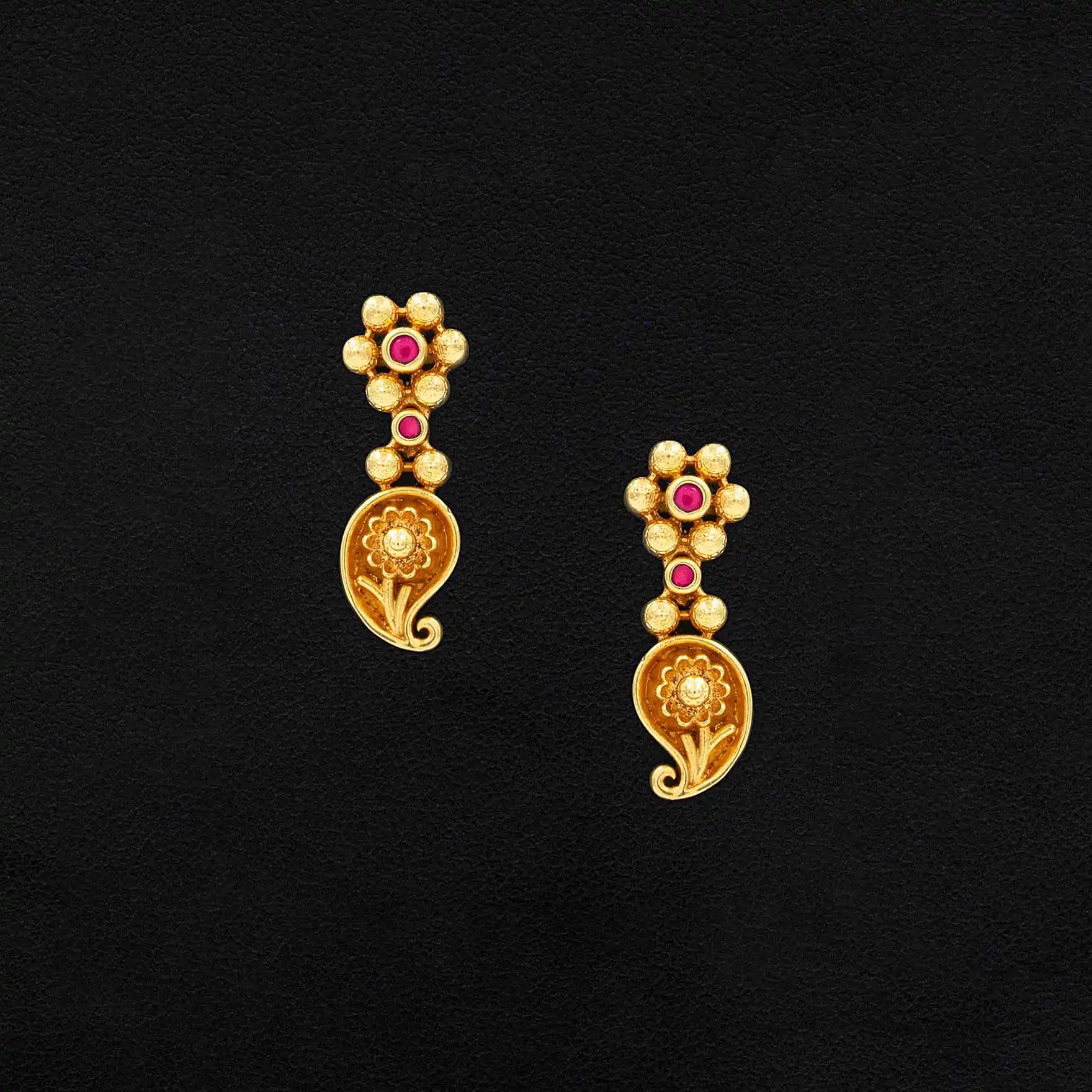 SRESHTA COLLECTION GERU NECKLACE WITH EARRING PSGRNSSR34R-035,PSGRHSTSR8R-041